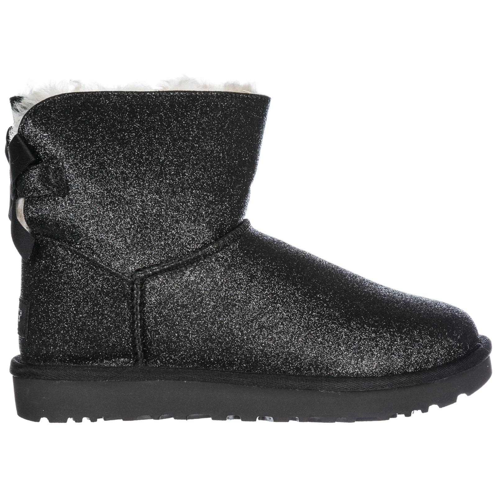 ugg mini bailey bow sparkle boot