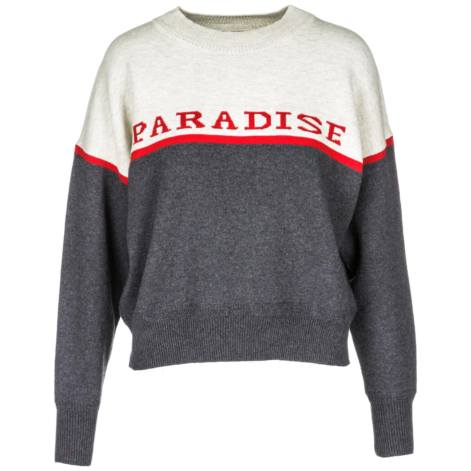 Lyst - Étoile Isabel Marant Jumper Sweater Crew Neck Round Paradise in Gray