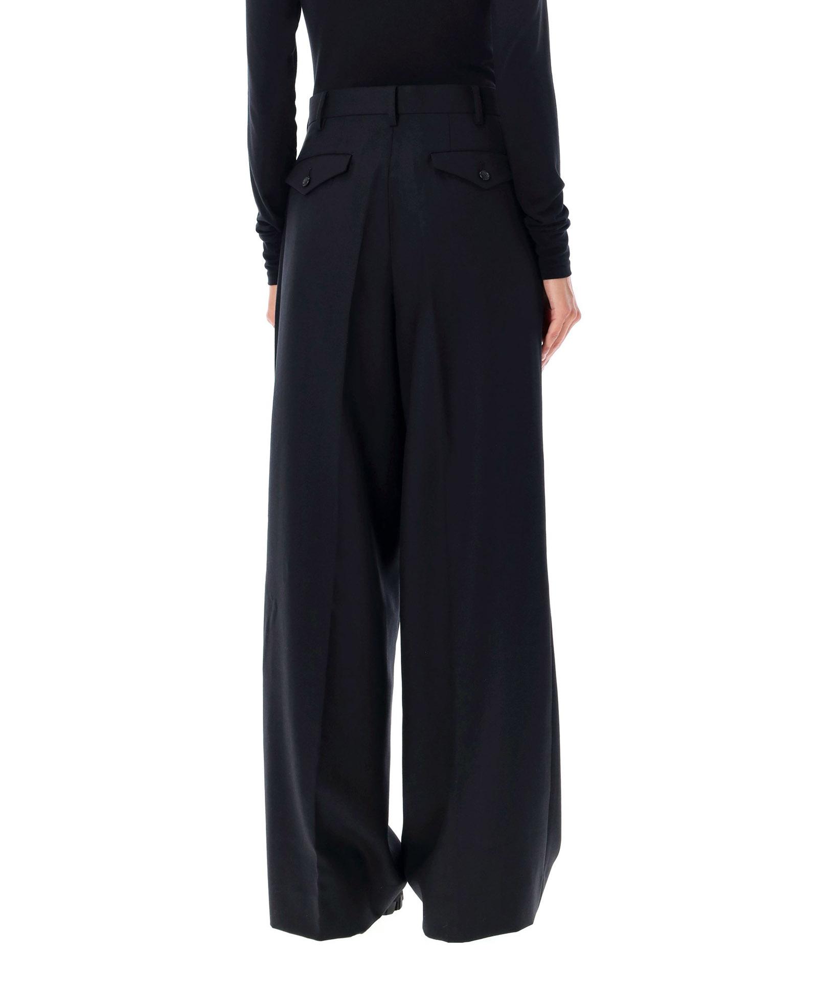 パンツ 00s junya watanabe flare trousers black Junya Watanabe Comme Des Garcons Black flare pants Jeans Men