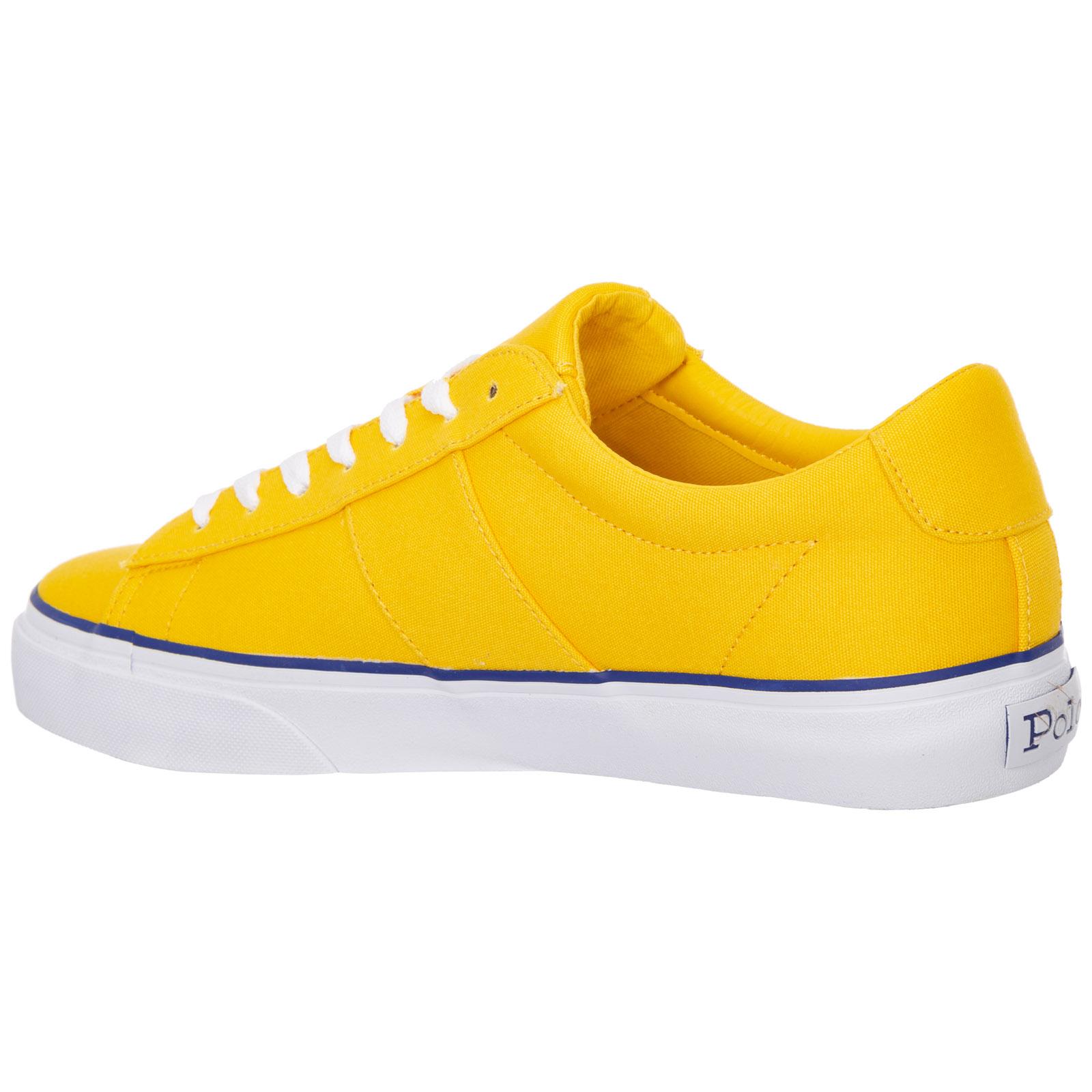 Polo Ralph Lauren Shoes Cotton Trainers Sneakers in Yellow for Men | Lyst