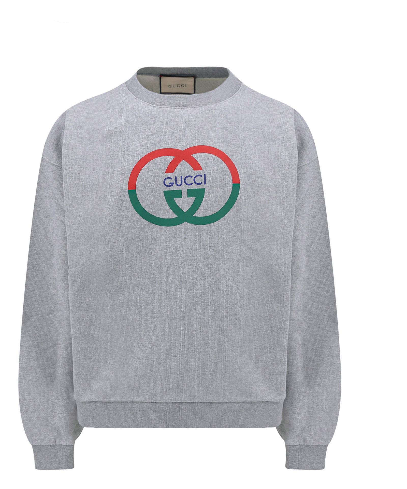 Grey gucci sweatshirt sale