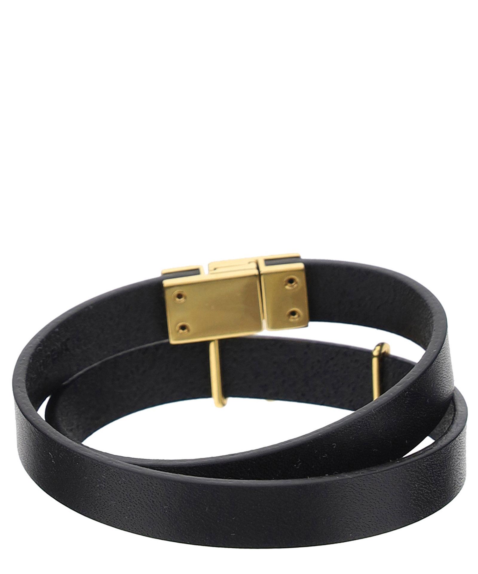 Saint Laurent Interlocking Monogram Bracelet - Gold
