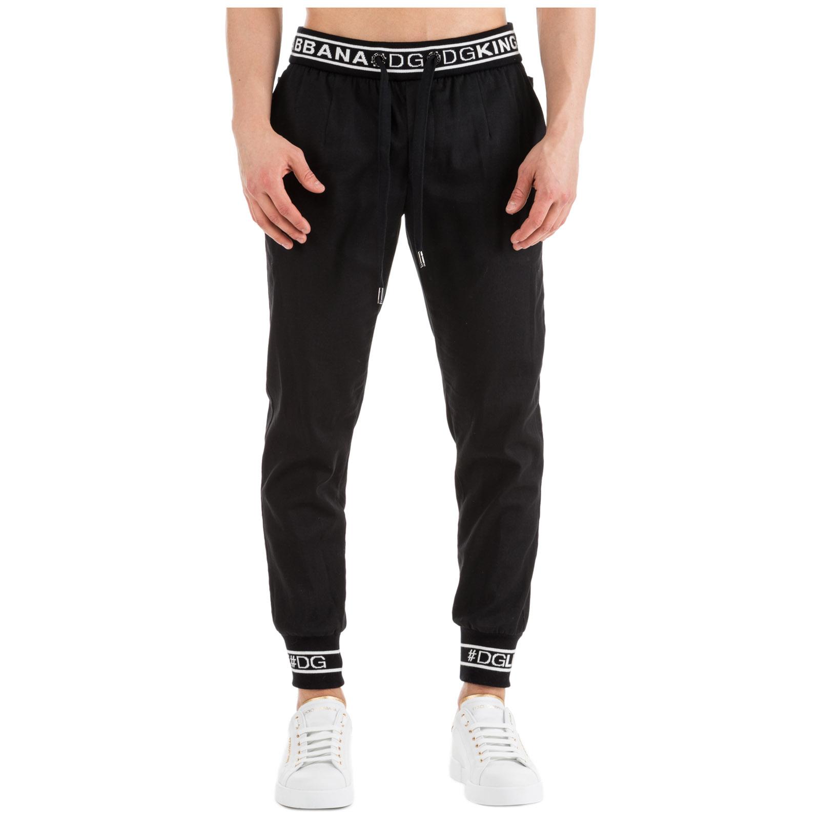 dolce and gabbana mens joggers