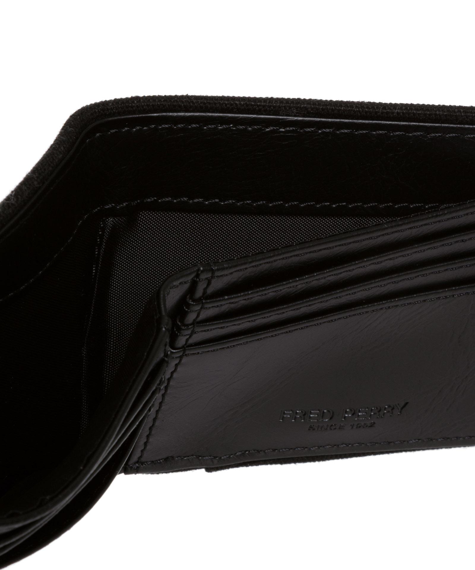 Fred Perry Wallet in Black for Men | Lyst