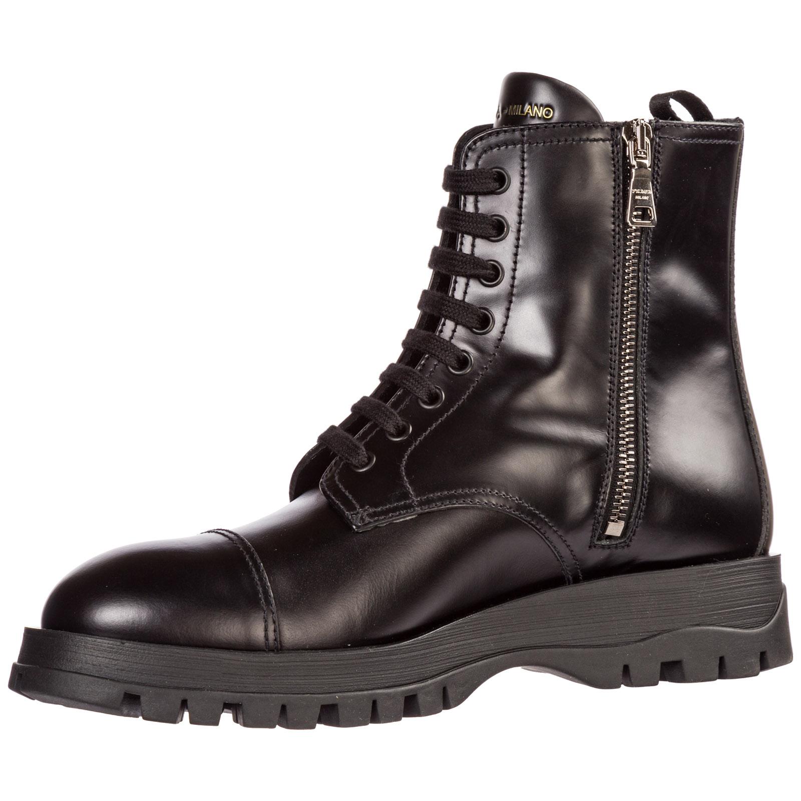 combat prada boots