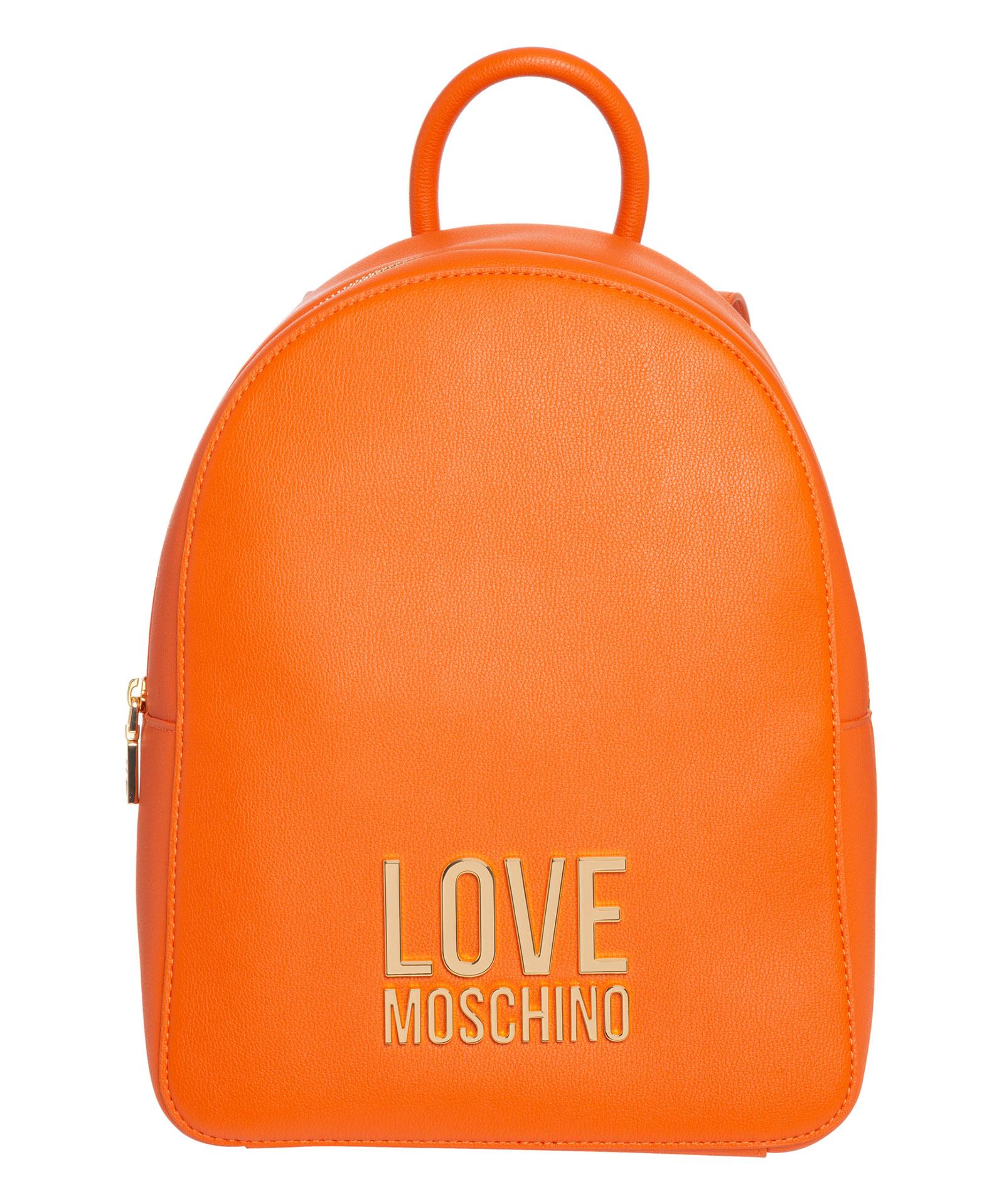 Love Moschino Backpack in Orange | Lyst