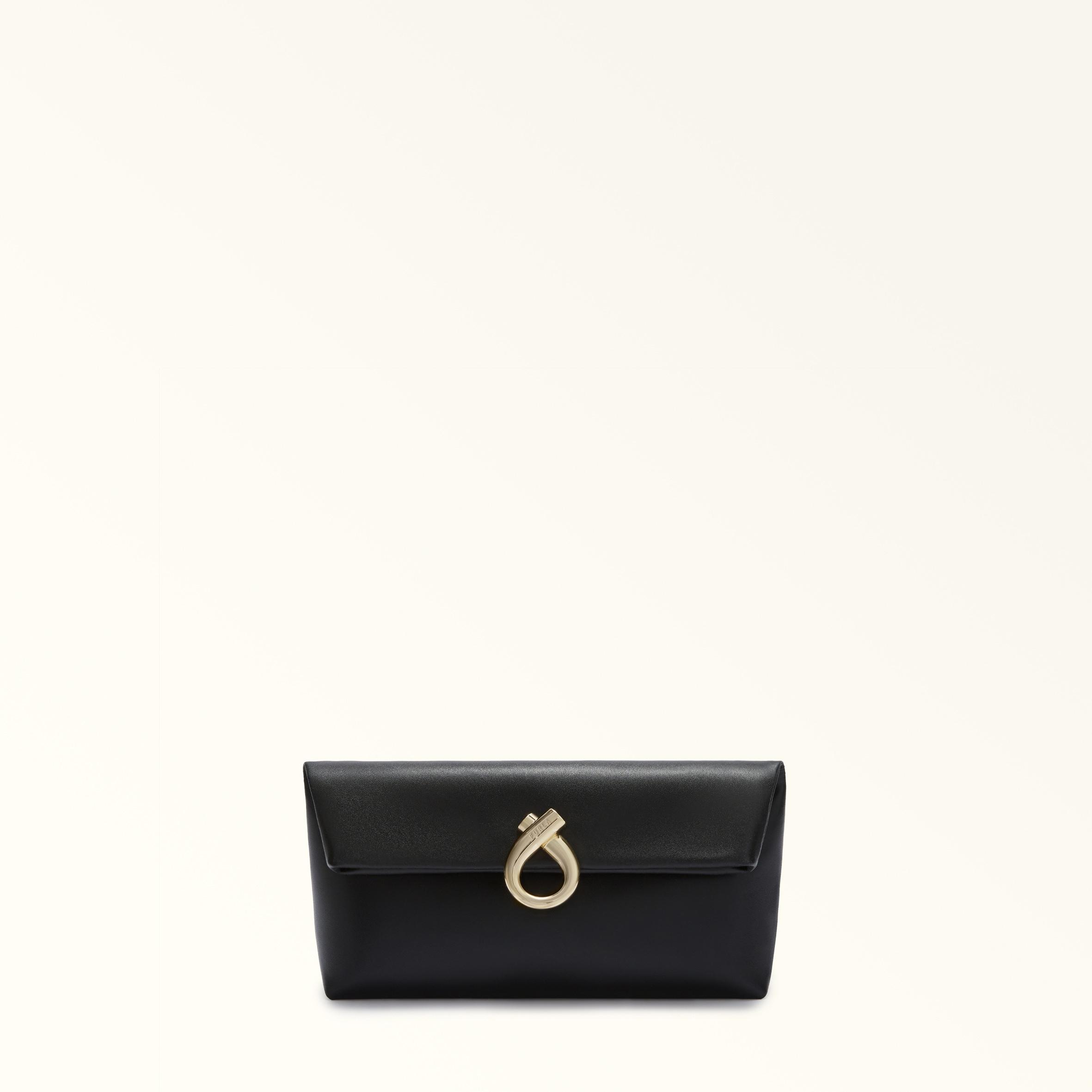 Black Furla Clutches and evening bags for Women | Lyst
