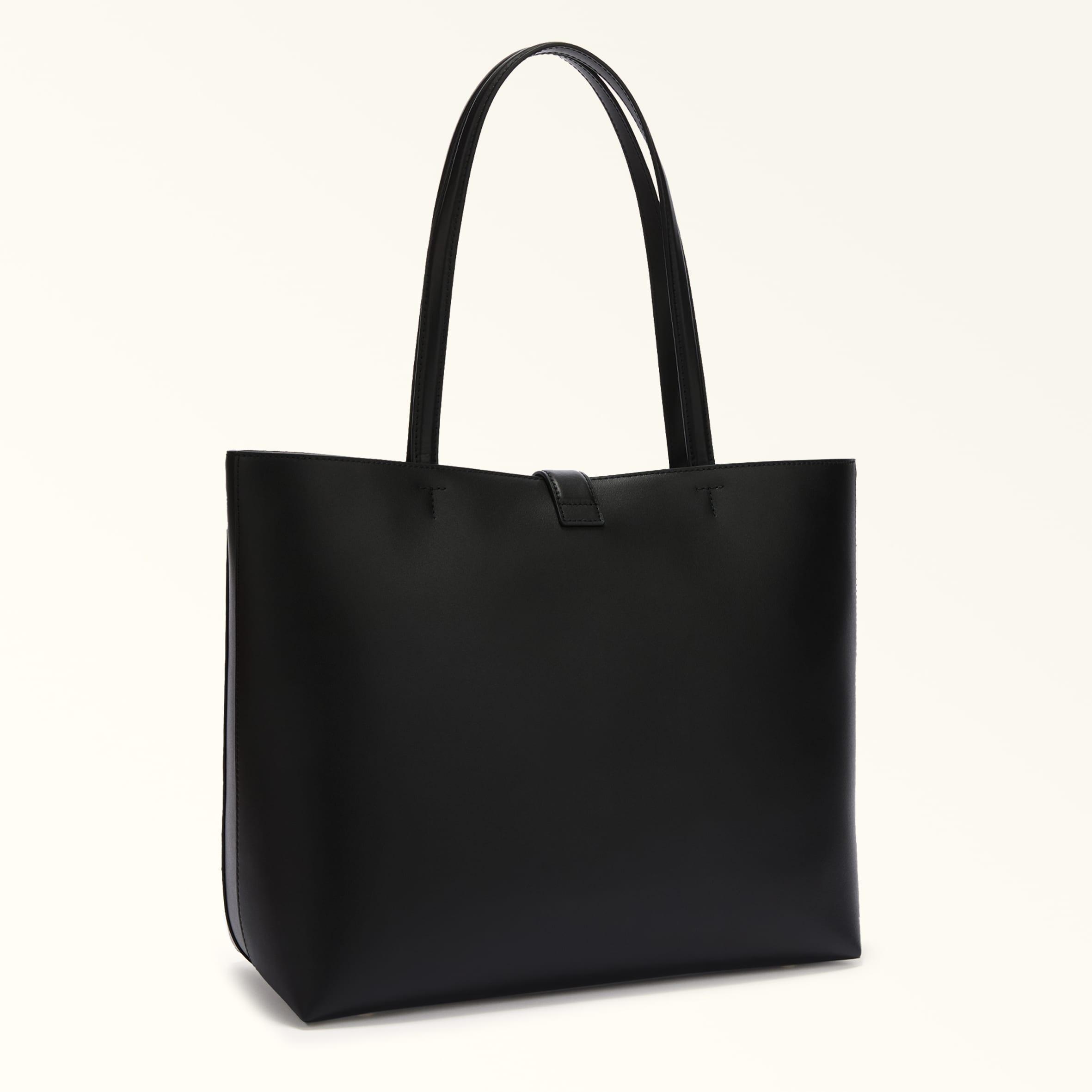 Furla Mianova Tote Nero Ferrara Calf Leather in Black | Lyst