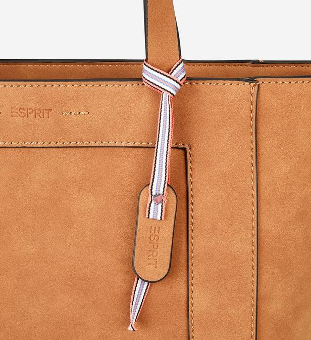 Coloris Cabas Lauren Marron Vegan Lyst Esprit Sac En qgZPxxTY
