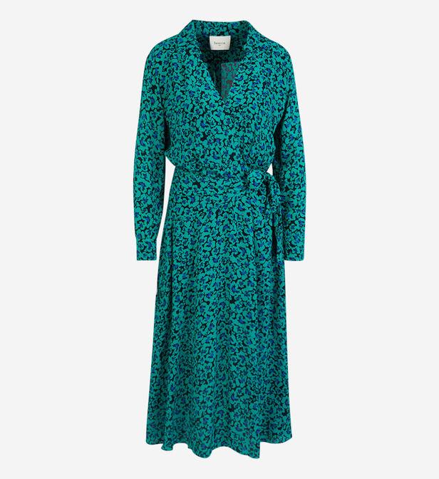 robe berenice verte