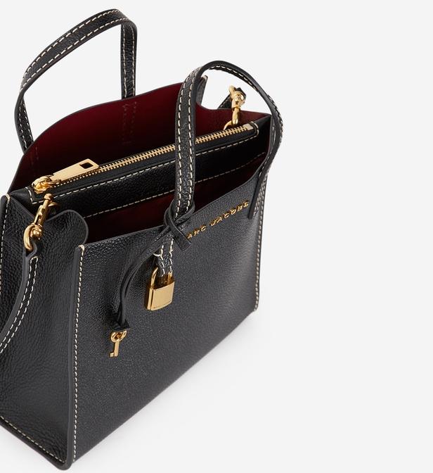 Petit sac cabas The Grind cuir Marc Jacobs en coloris Noir | Lyst