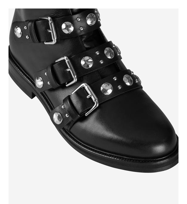 maje bottines boucles