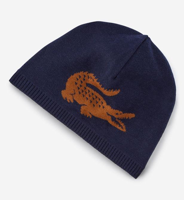 Bonnet lacoste bleu marine Clearance