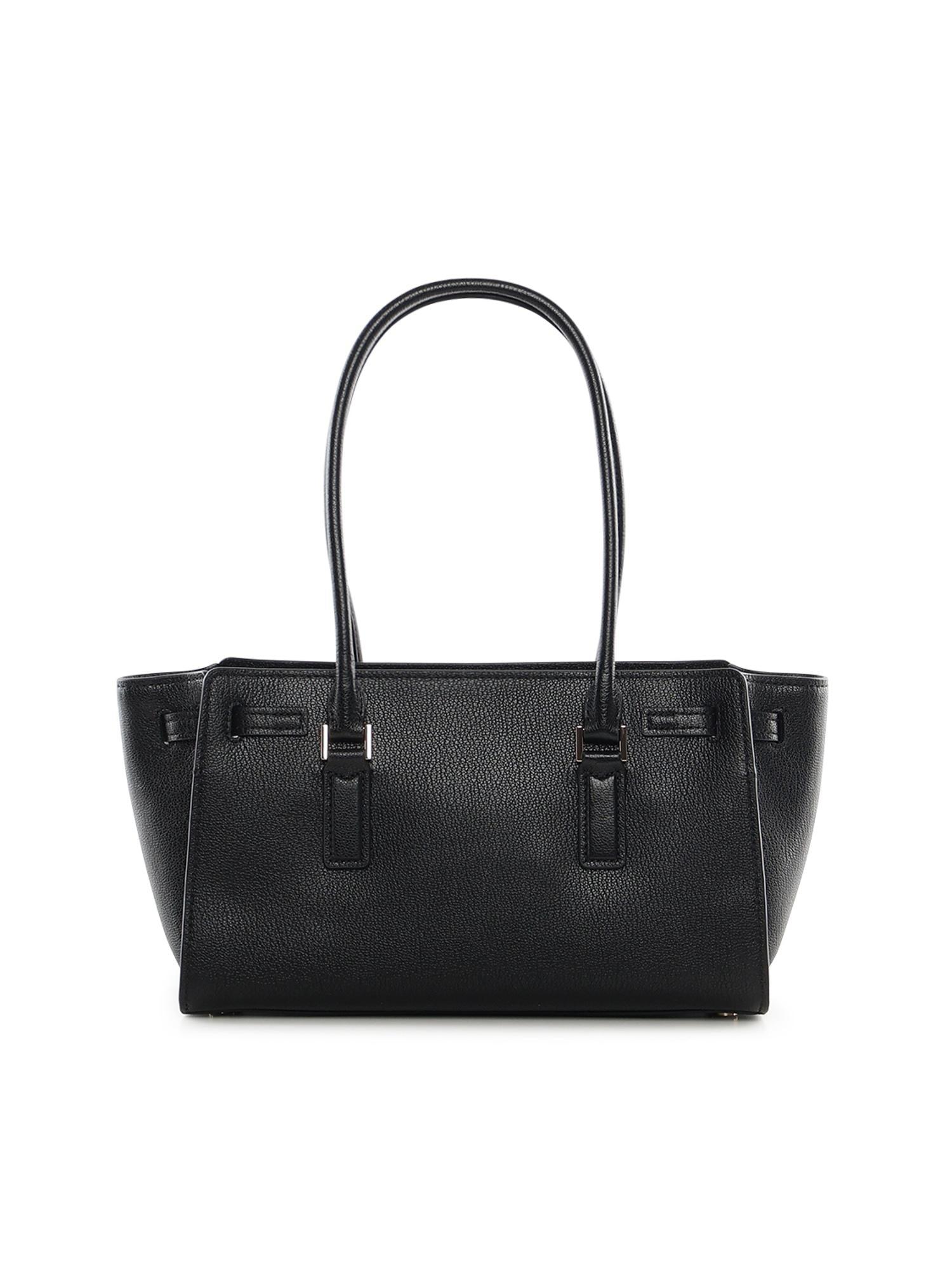 Borsa A Mano Hamilton Legacy Grande In Pelle Di MICHAEL Michael Kors In Marrone