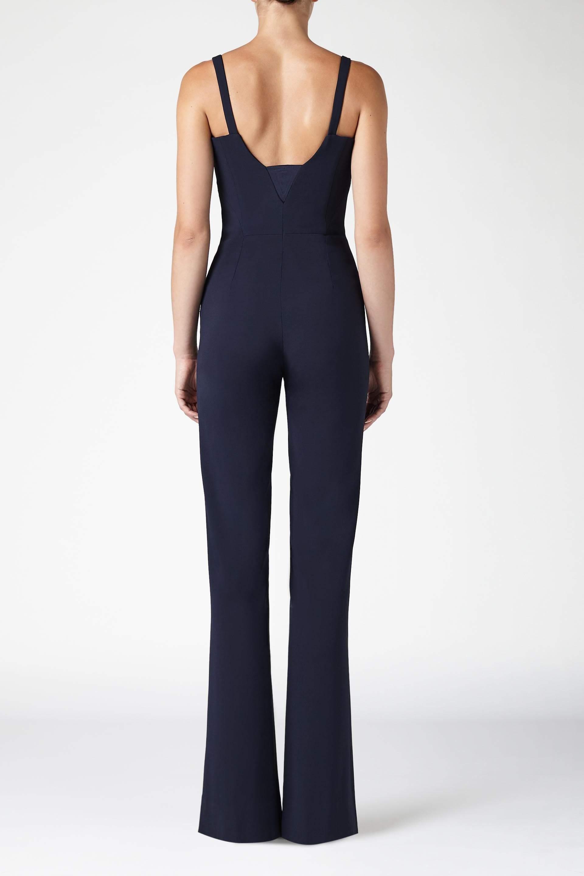 galvan corset jumpsuit