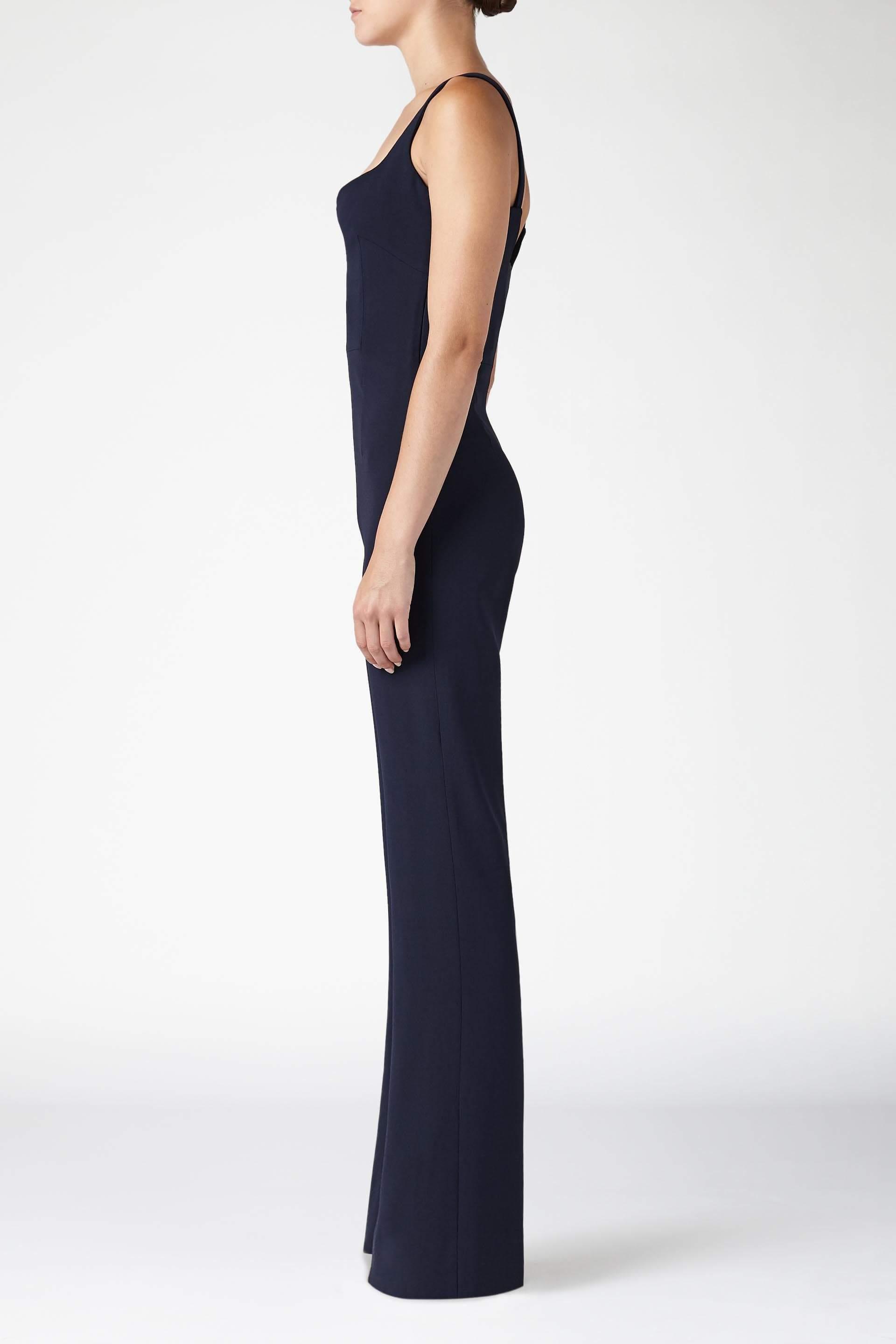 galvan signature corset jumpsuit