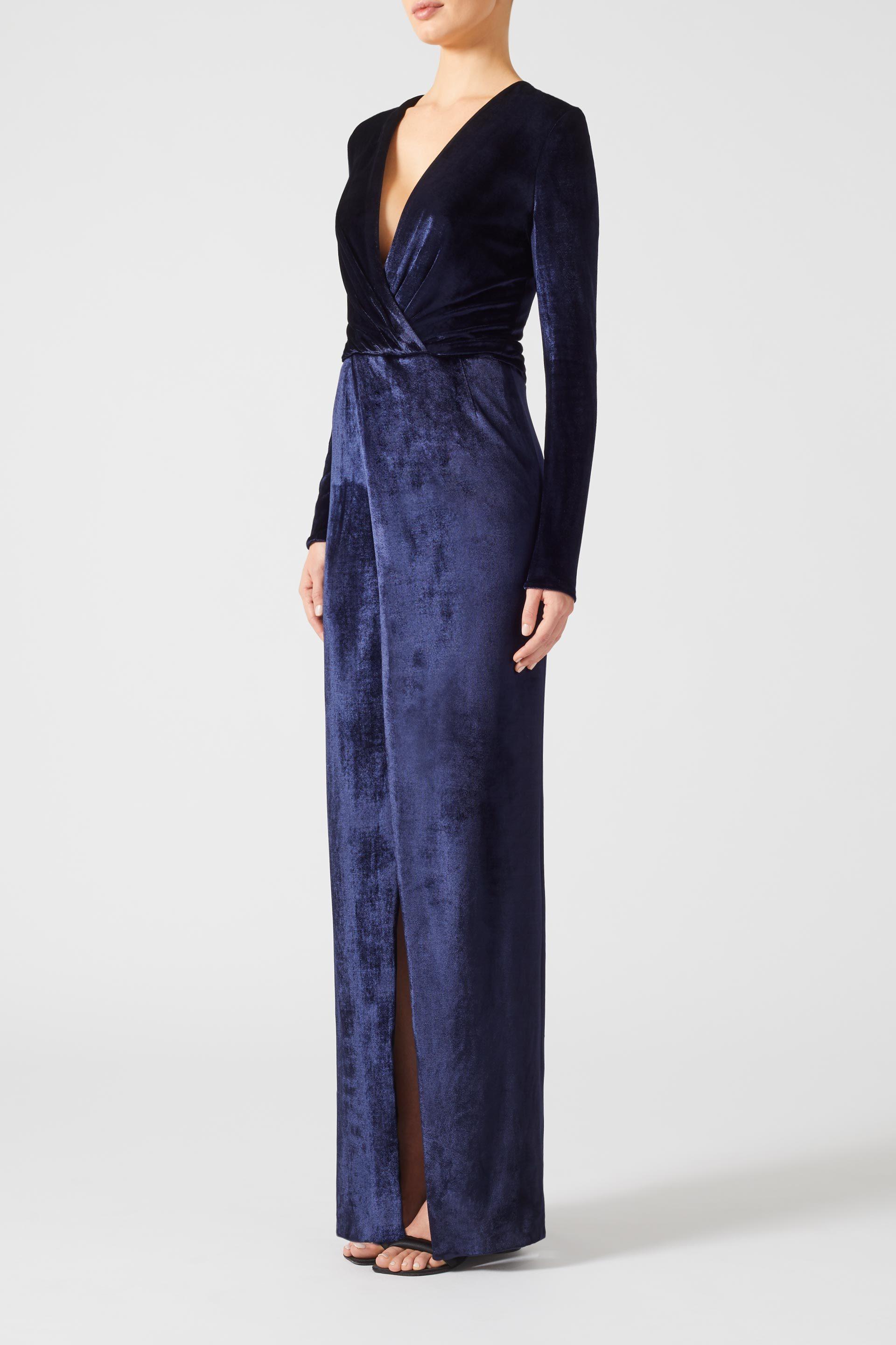 vera velvet dress