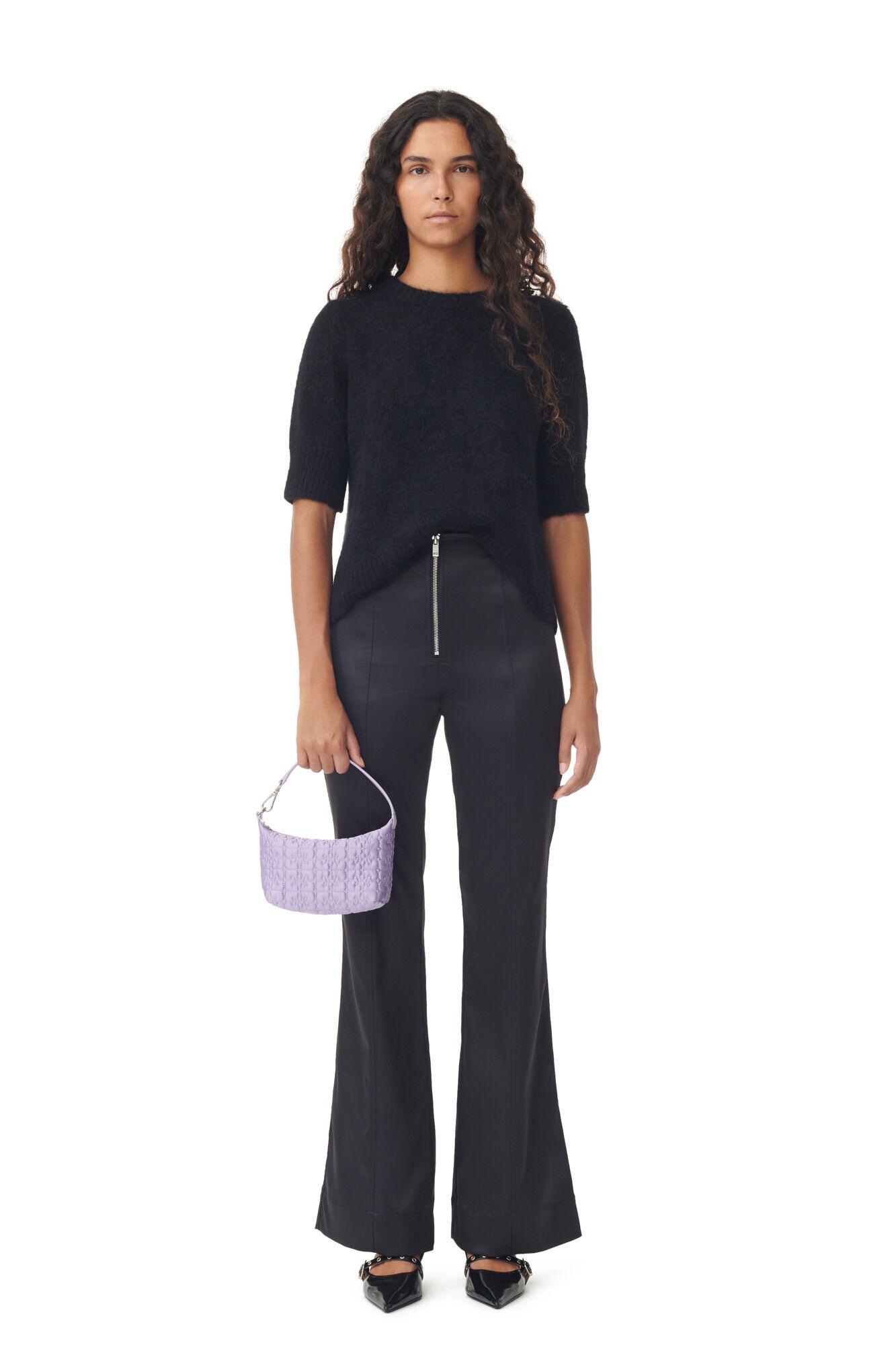 lace sheer flared trousers, GANNI