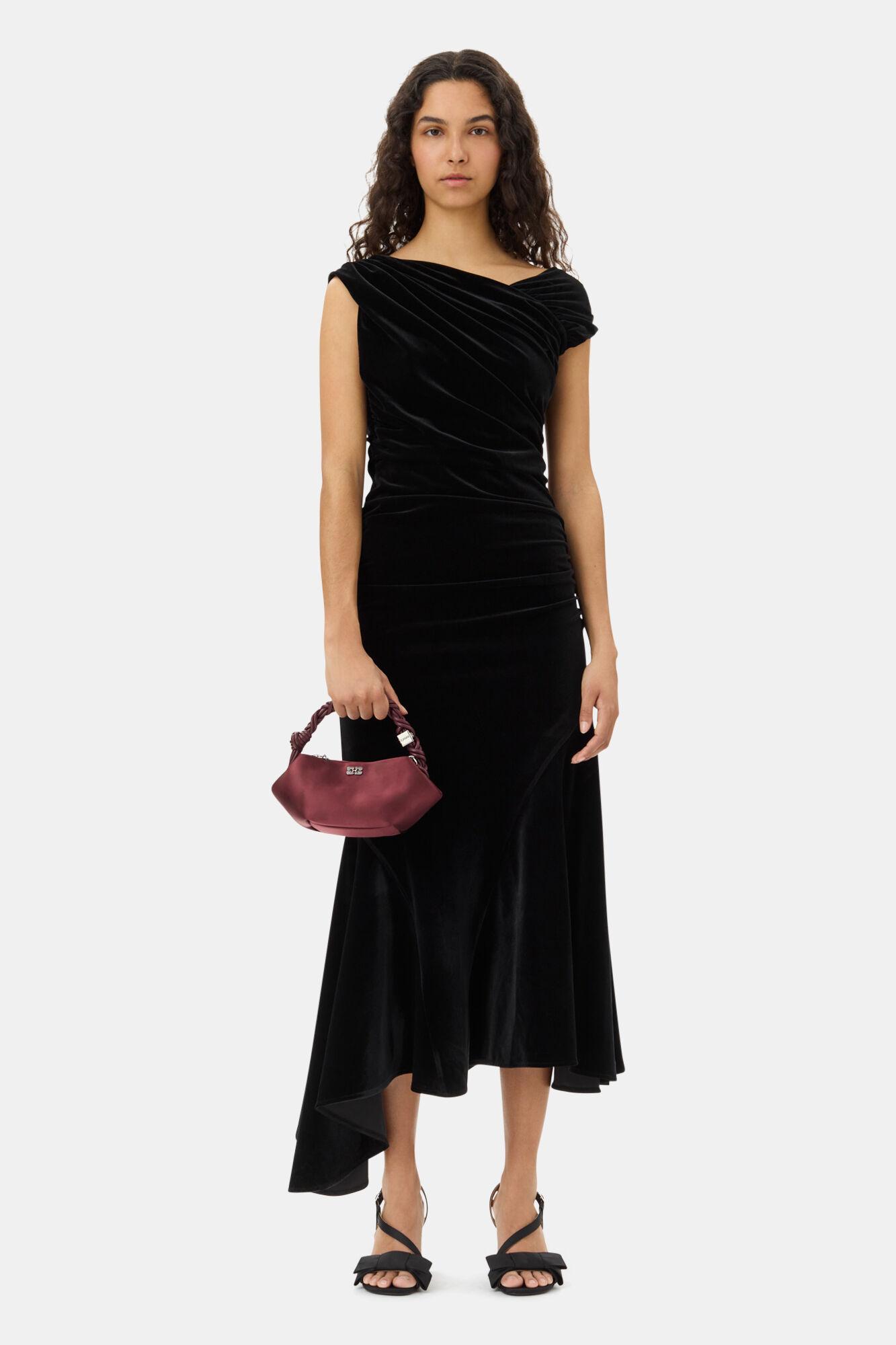 Ganni Velvet Dresses for Women | Lyst