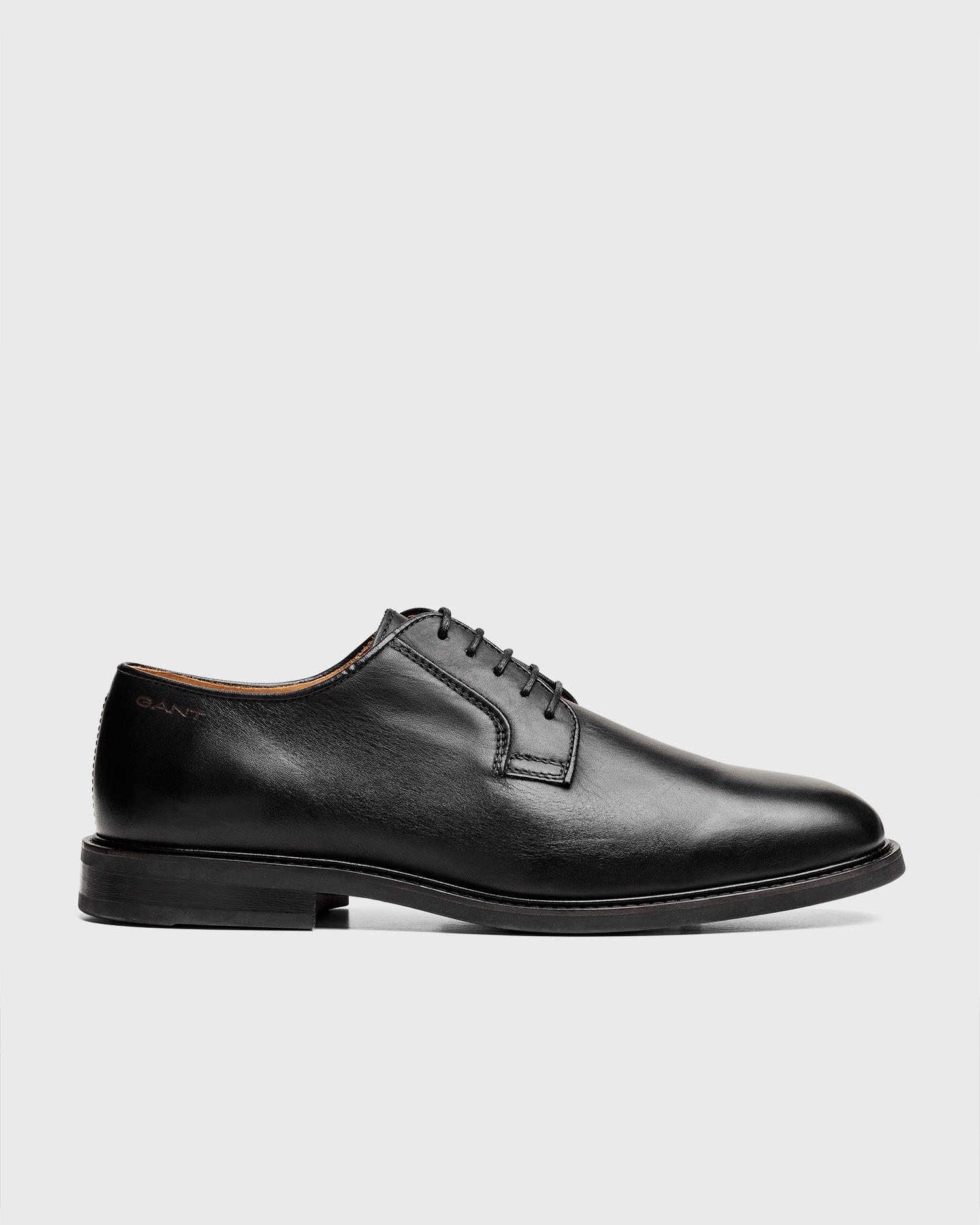 GANT Leather Ricardo Derby Shoes in Black for Men - Lyst