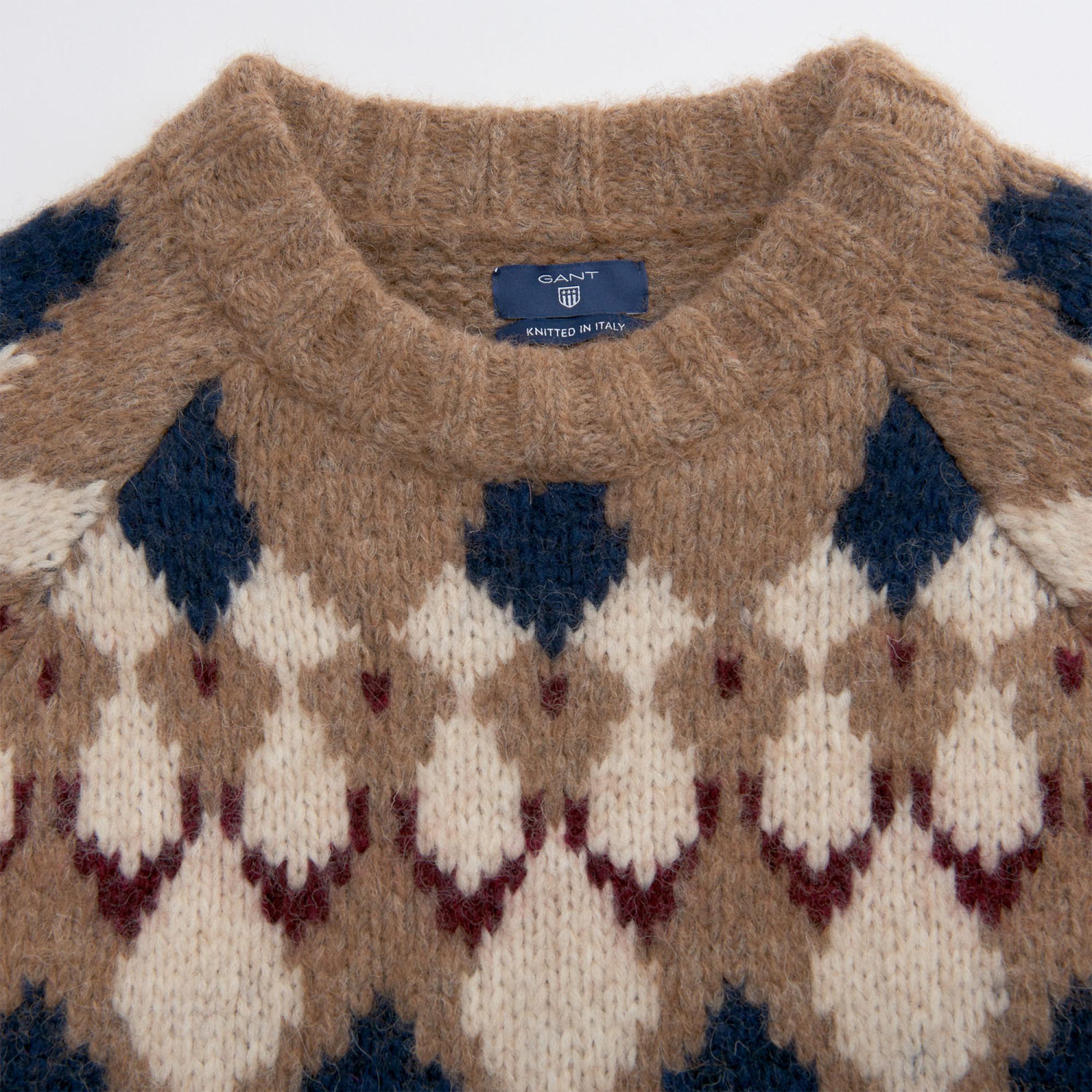 gant fair isle sweater
