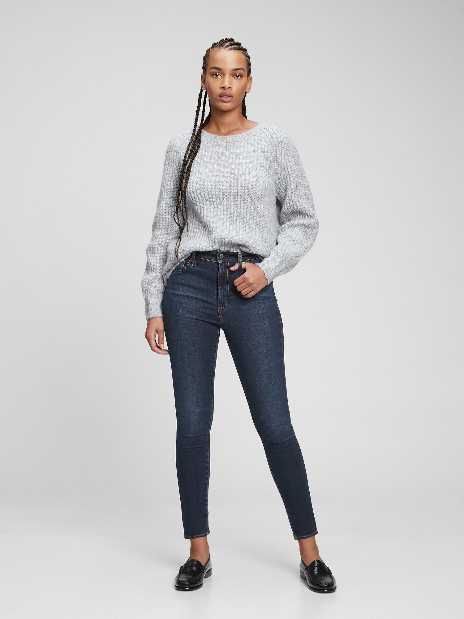 Gap Denim High Rise Ace Jeans With 