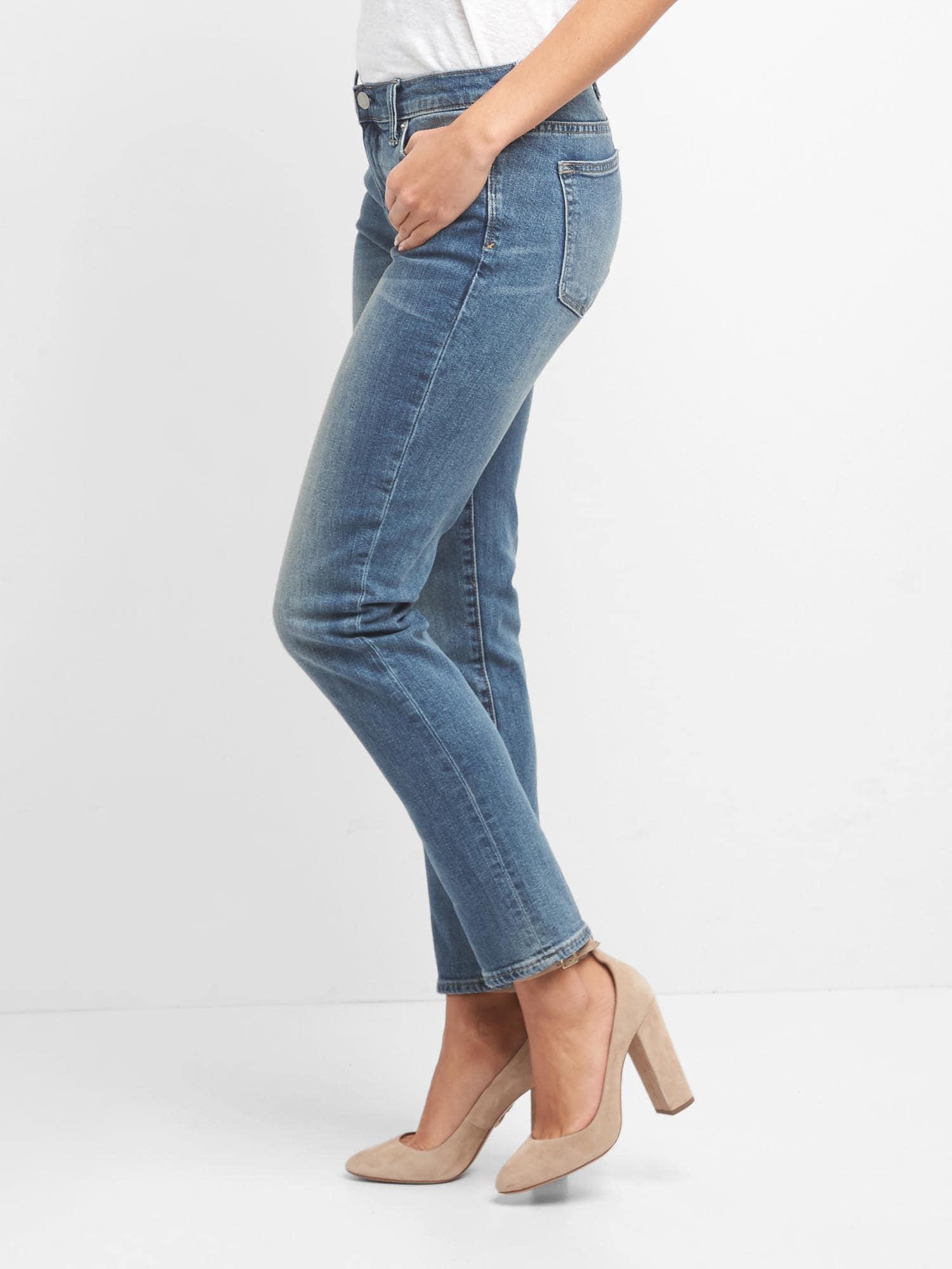 gap real straight jeans