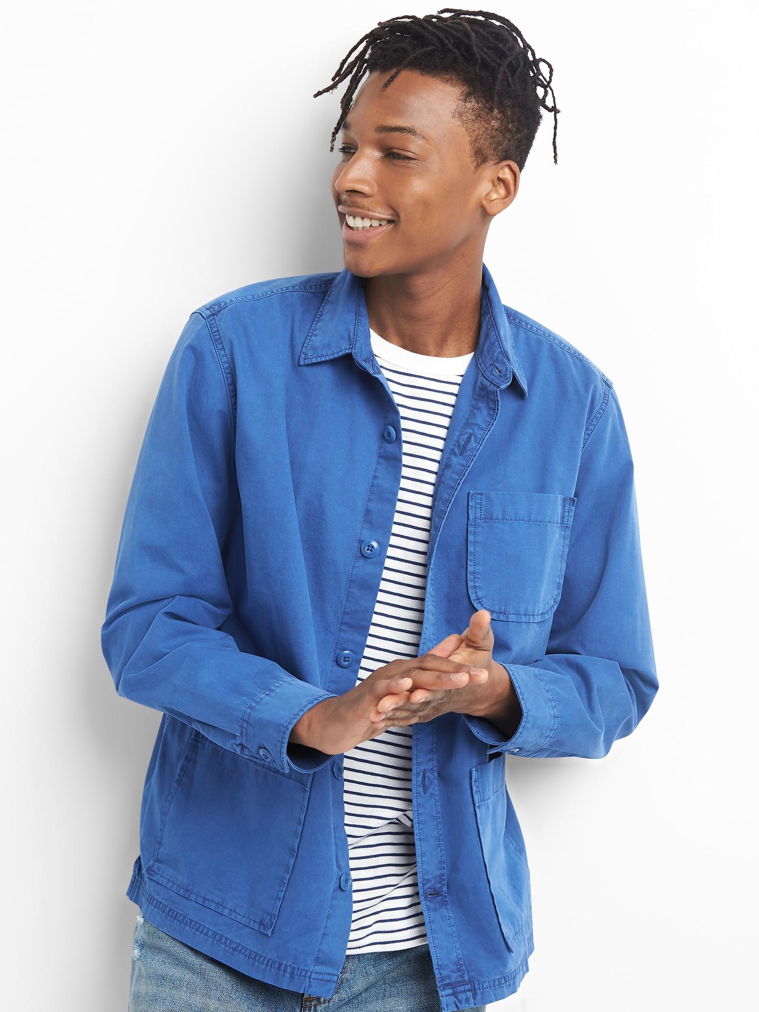 gap shirt jacket