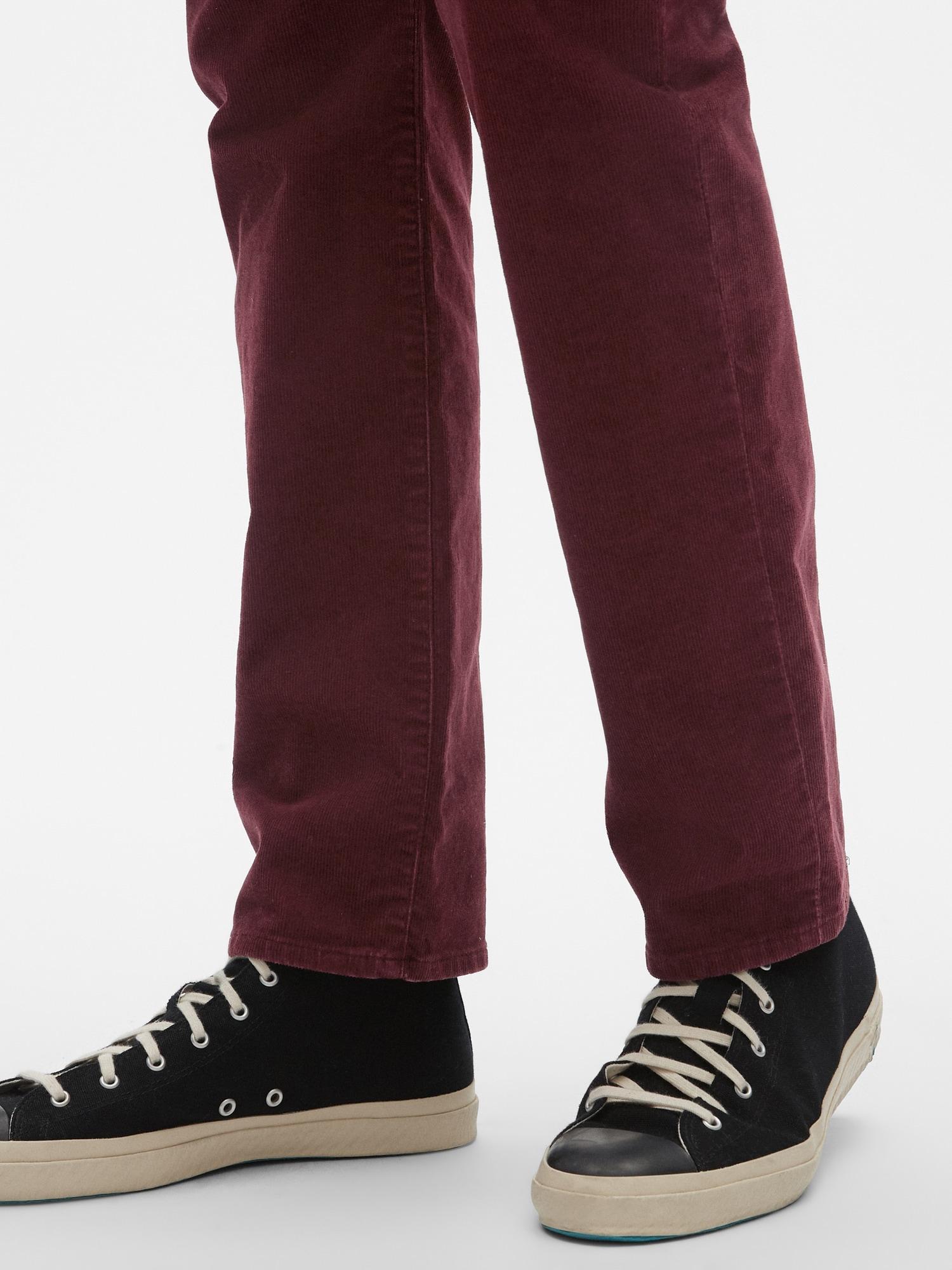 gap slim fit cords