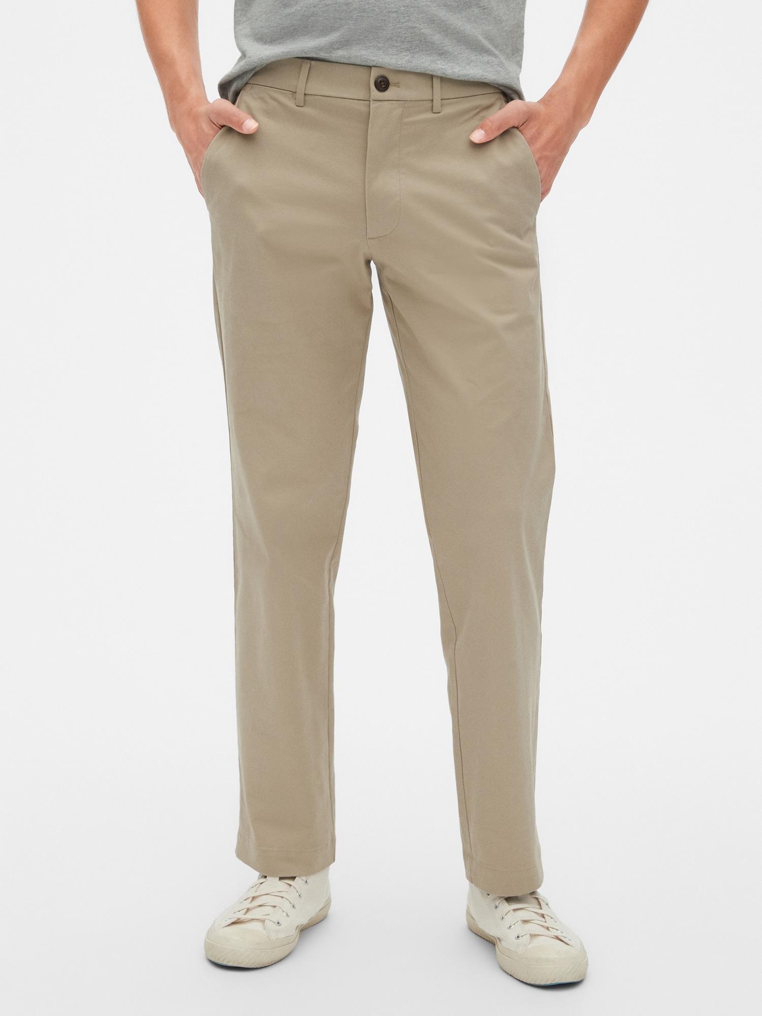 gap stretch khakis