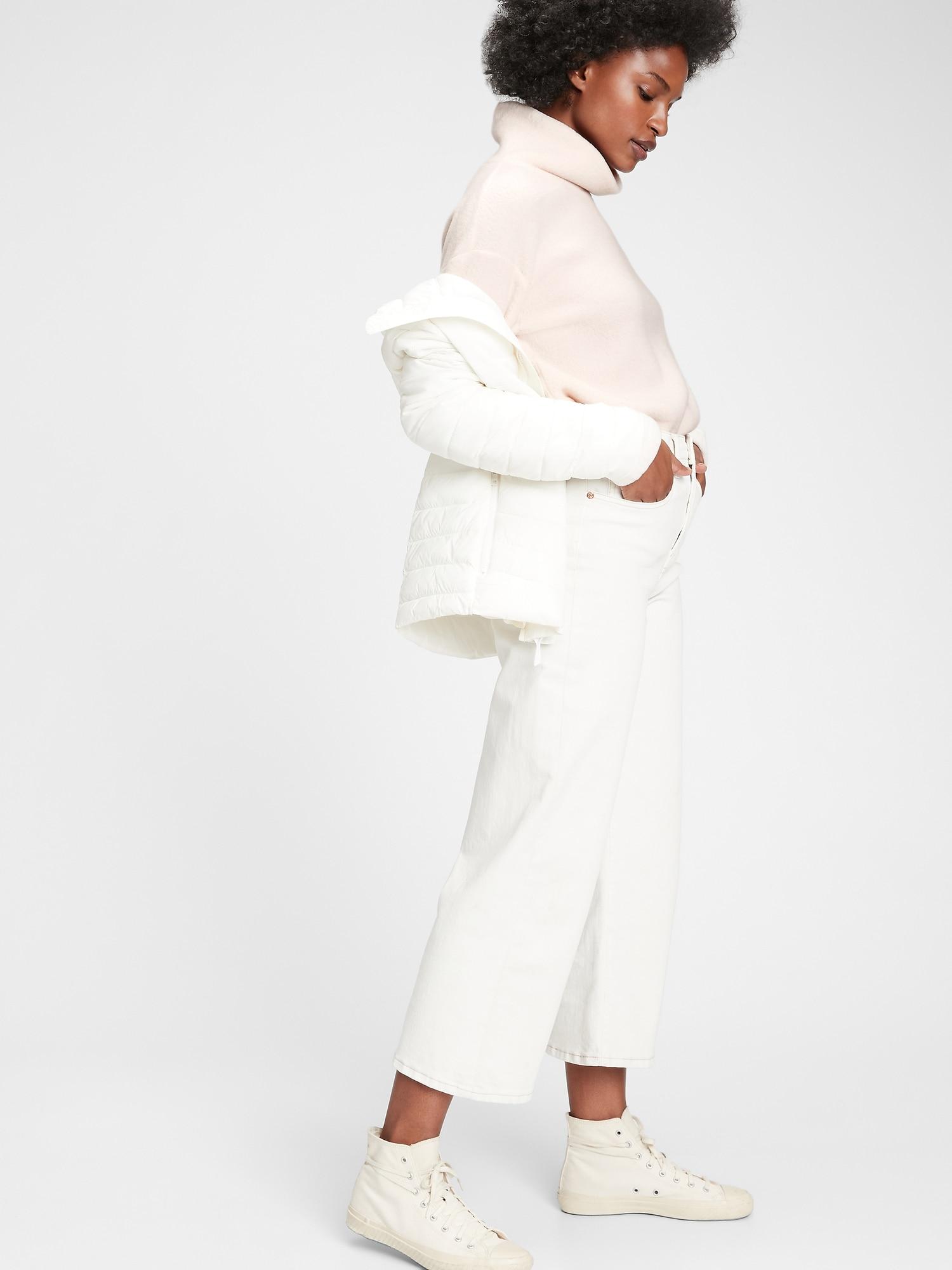 gap fleece turtleneck