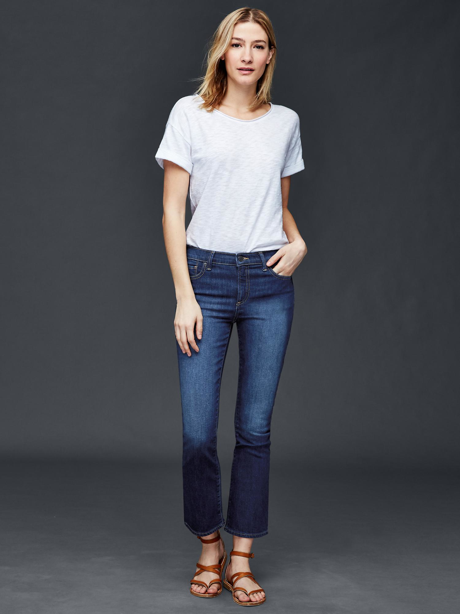 Gap crop kick jeans Clearance