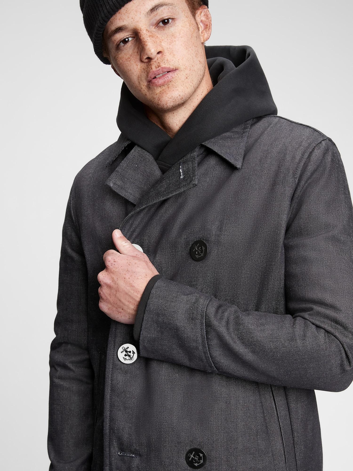 gap classic peacoat