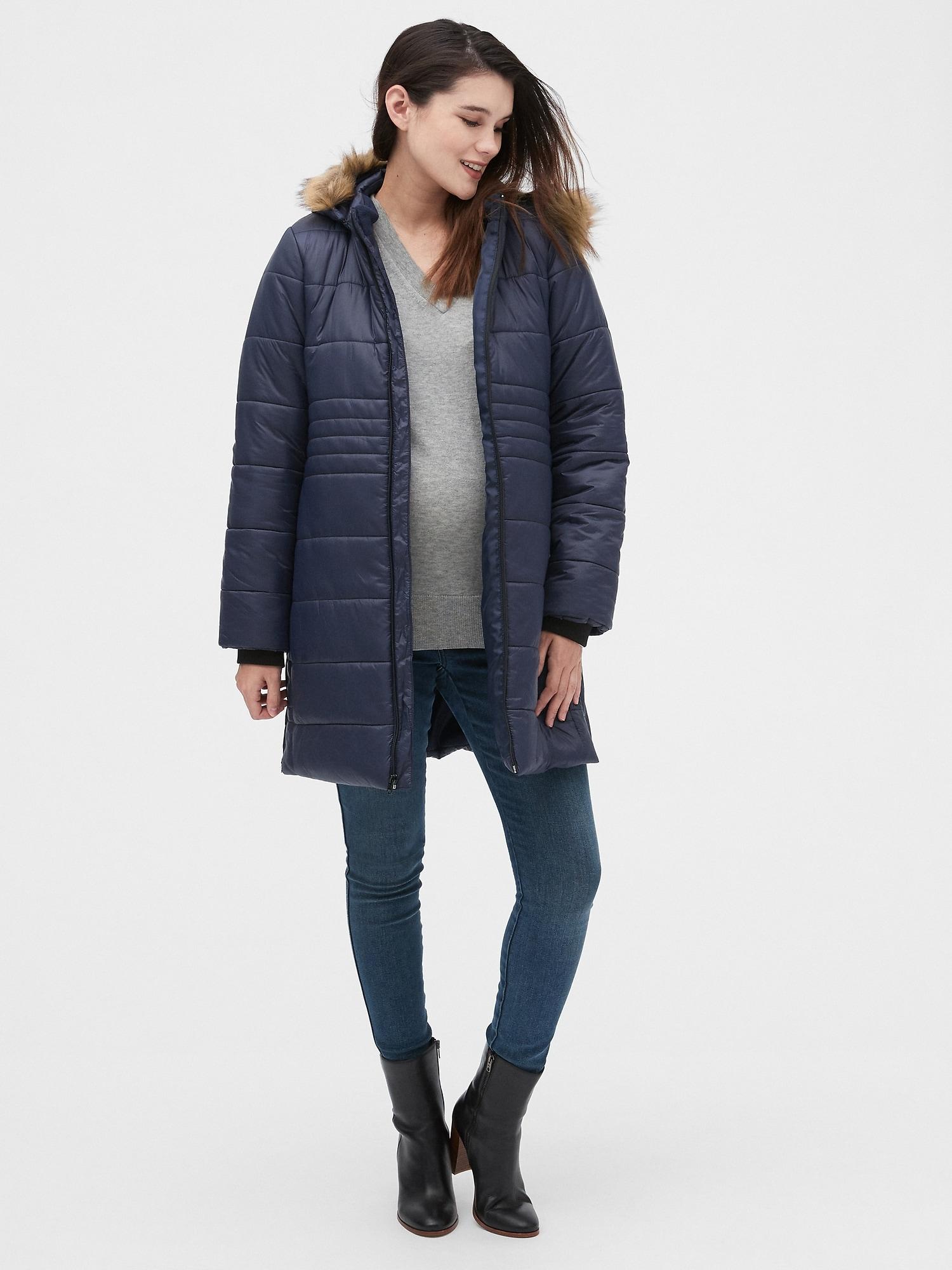 gap maternity parka