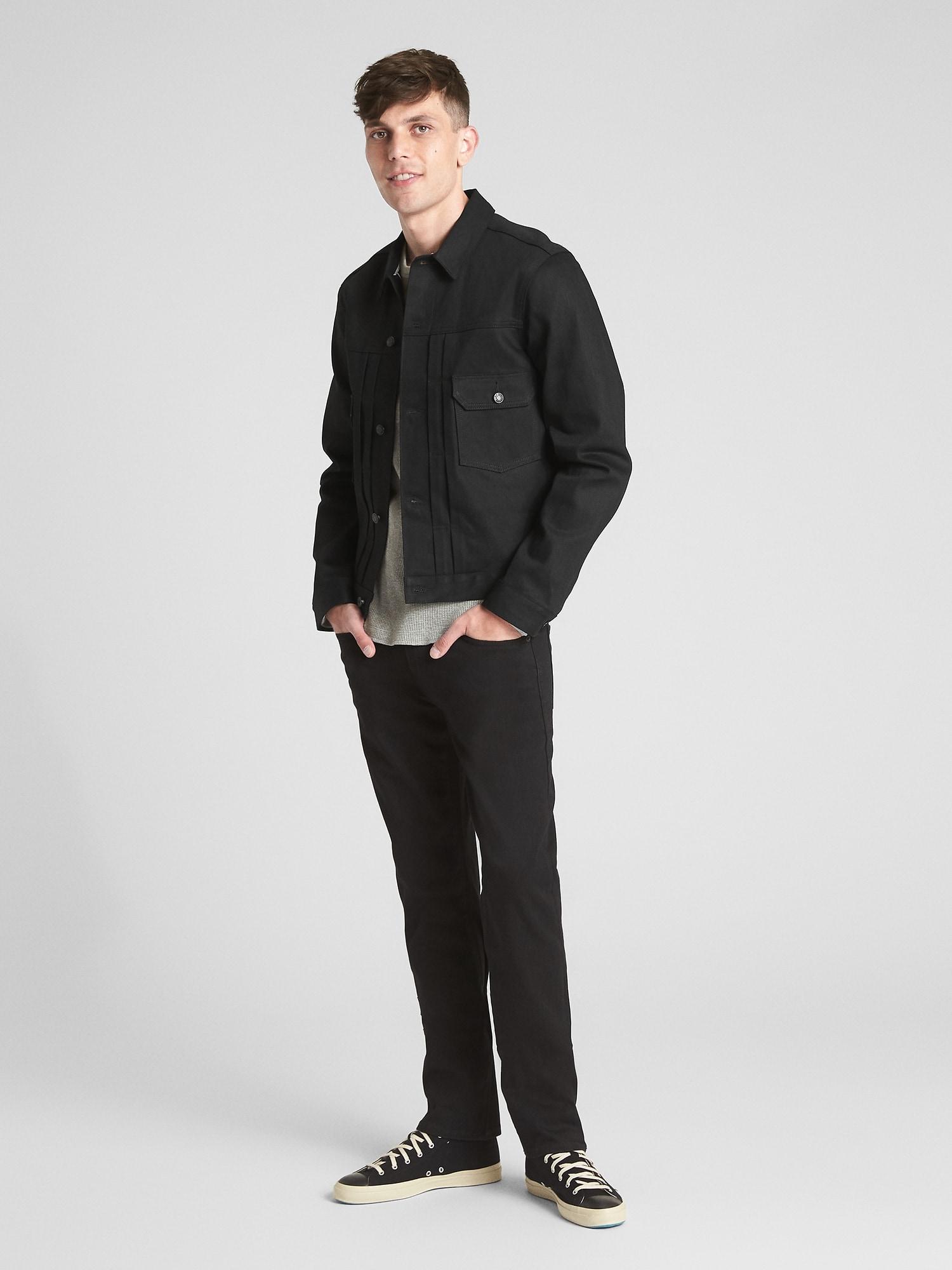 gap selvedge jacket