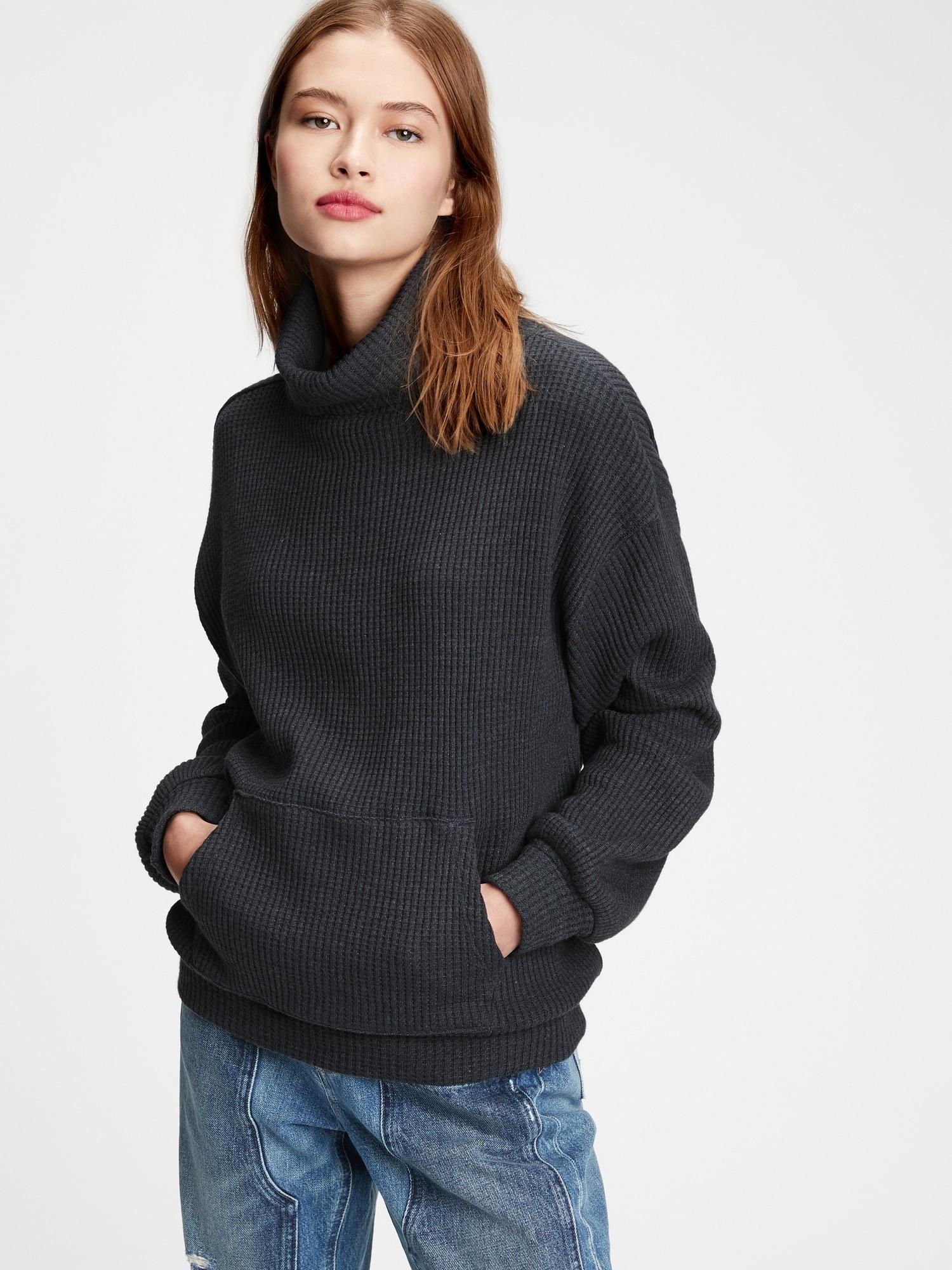 gap waffle knit sweater