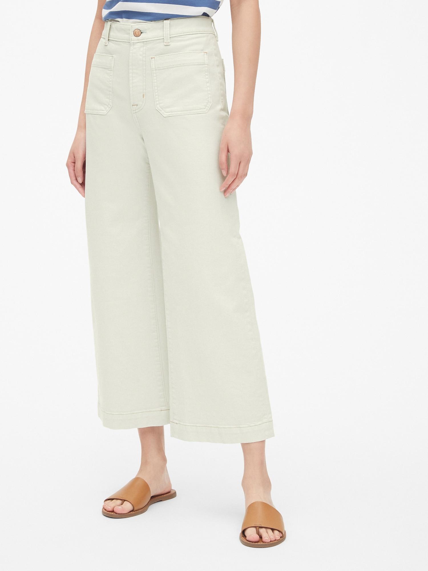 gap jeans wide leg