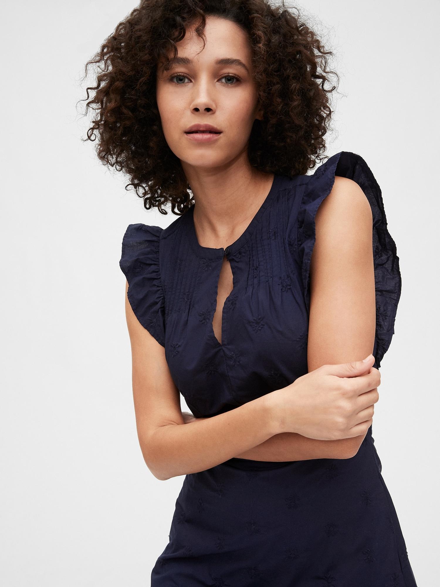 gap navy blue dress