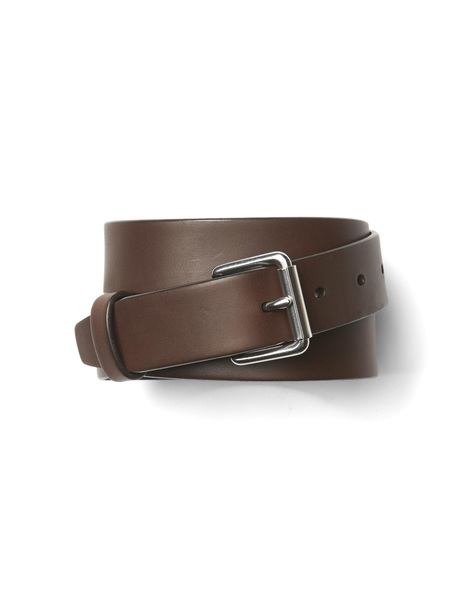 gap roller buckle chino belt in brown for lyst gap roller buckle chino belt in brown for lyst
