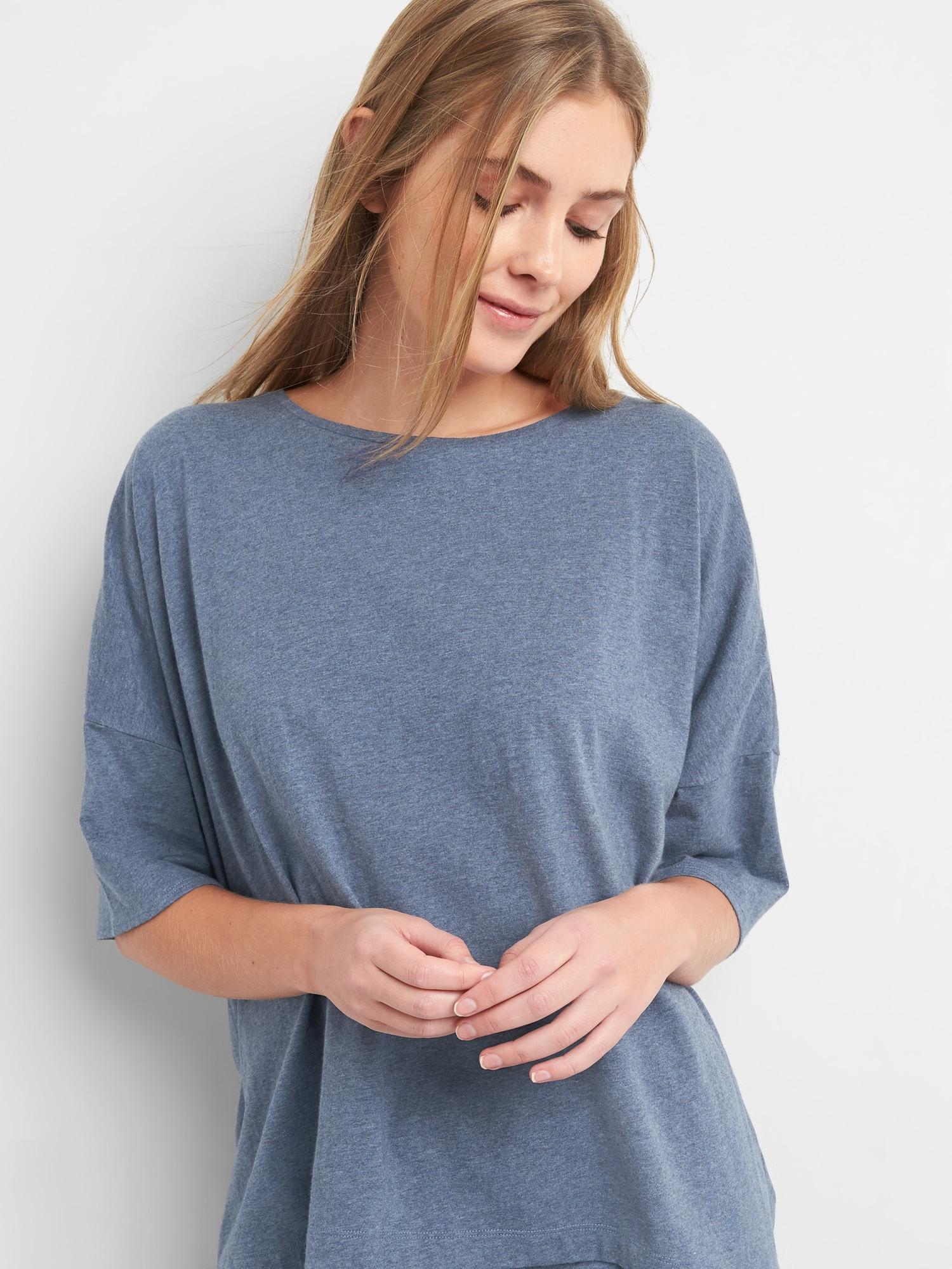 gap oversized t shirt