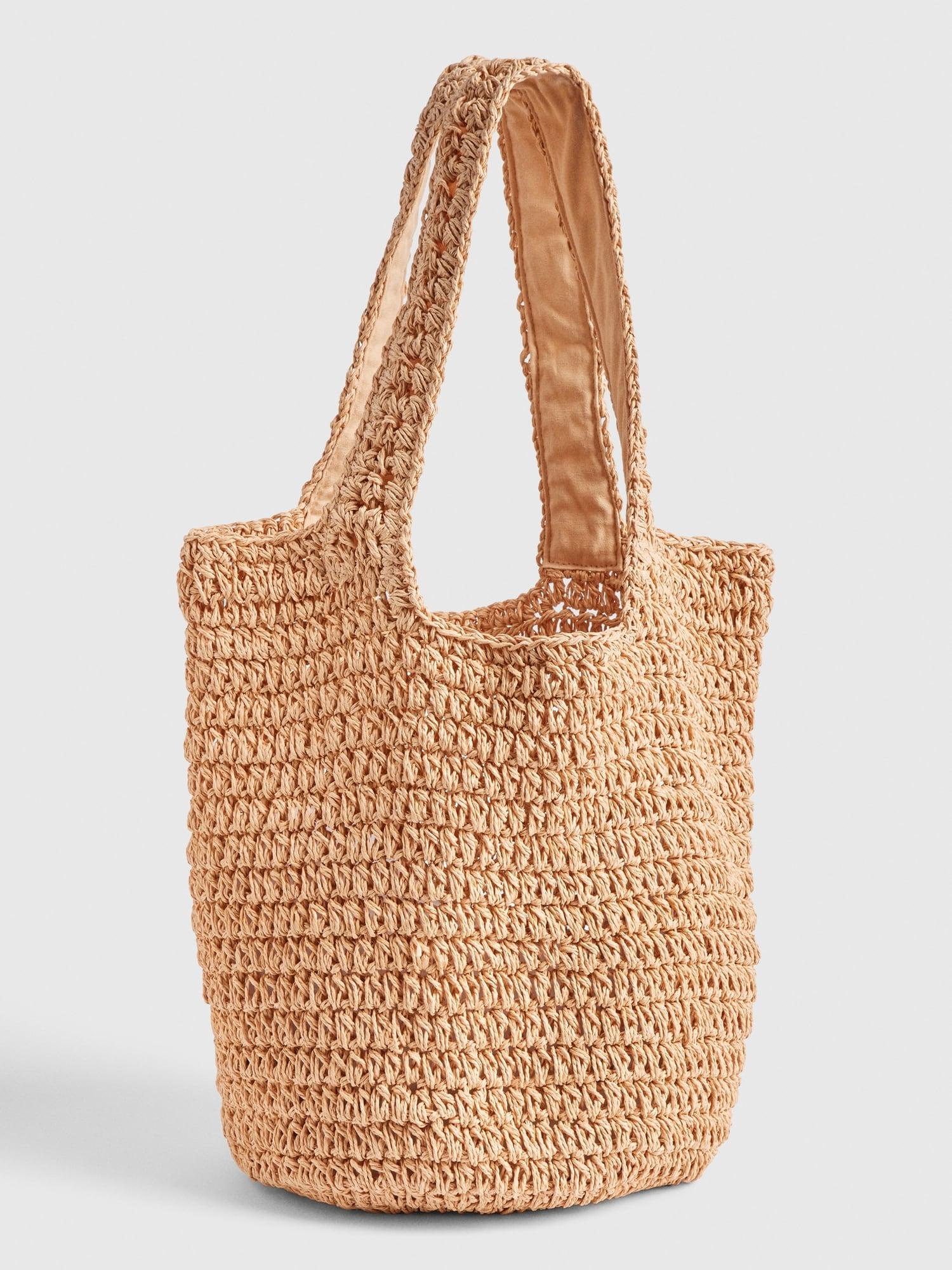 straw shopper tote