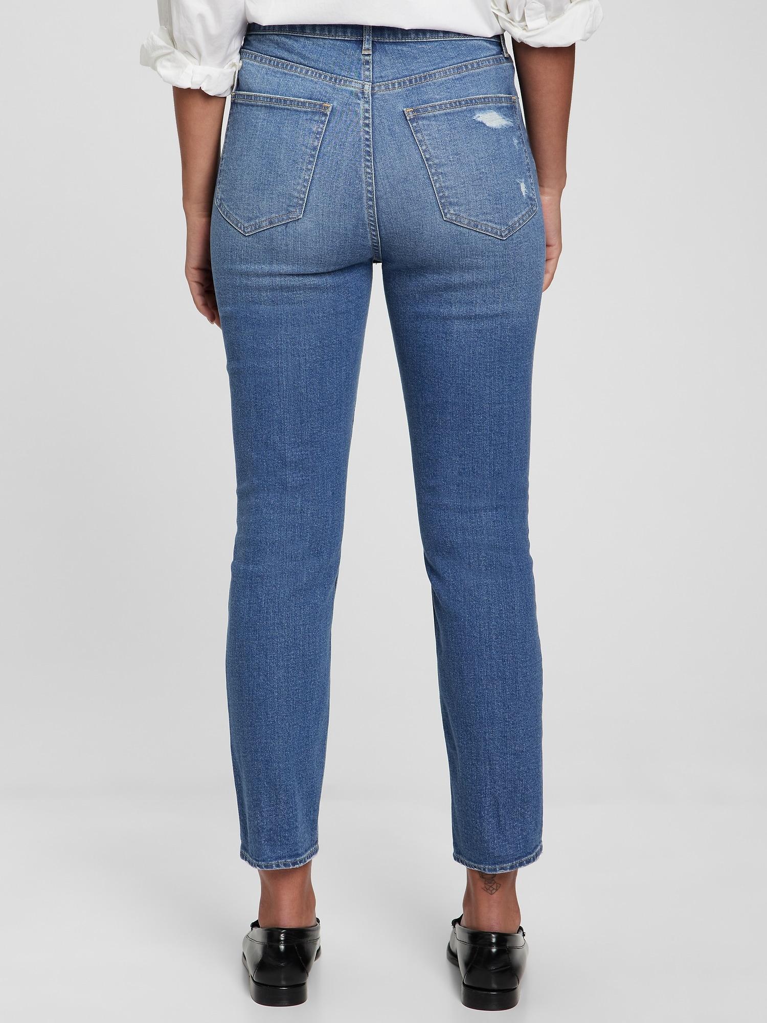 Gap Denim Sky High Rise Vintage Slim 