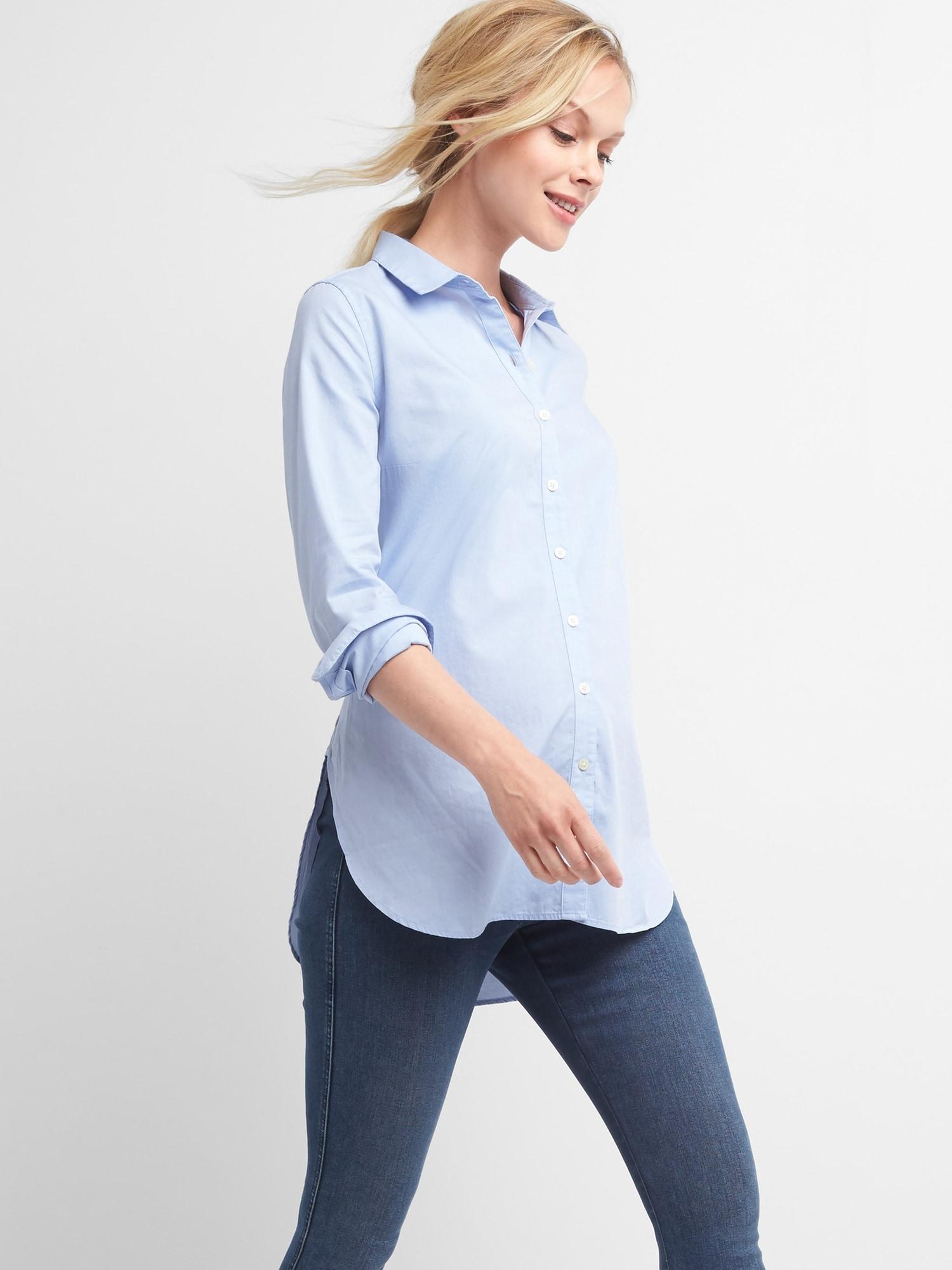 Gap Maternity Tailored Oxford Tunic 