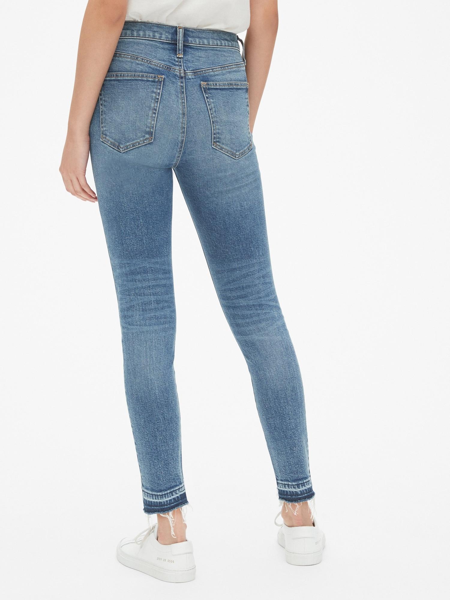 Gap High Rise True Skinny Ankle Factory 