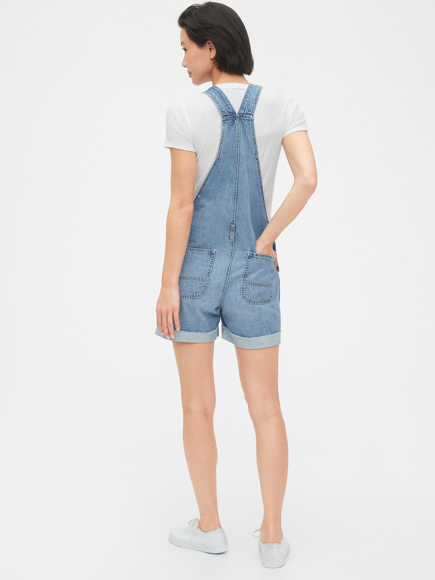 Gap denim shortalls Clearance