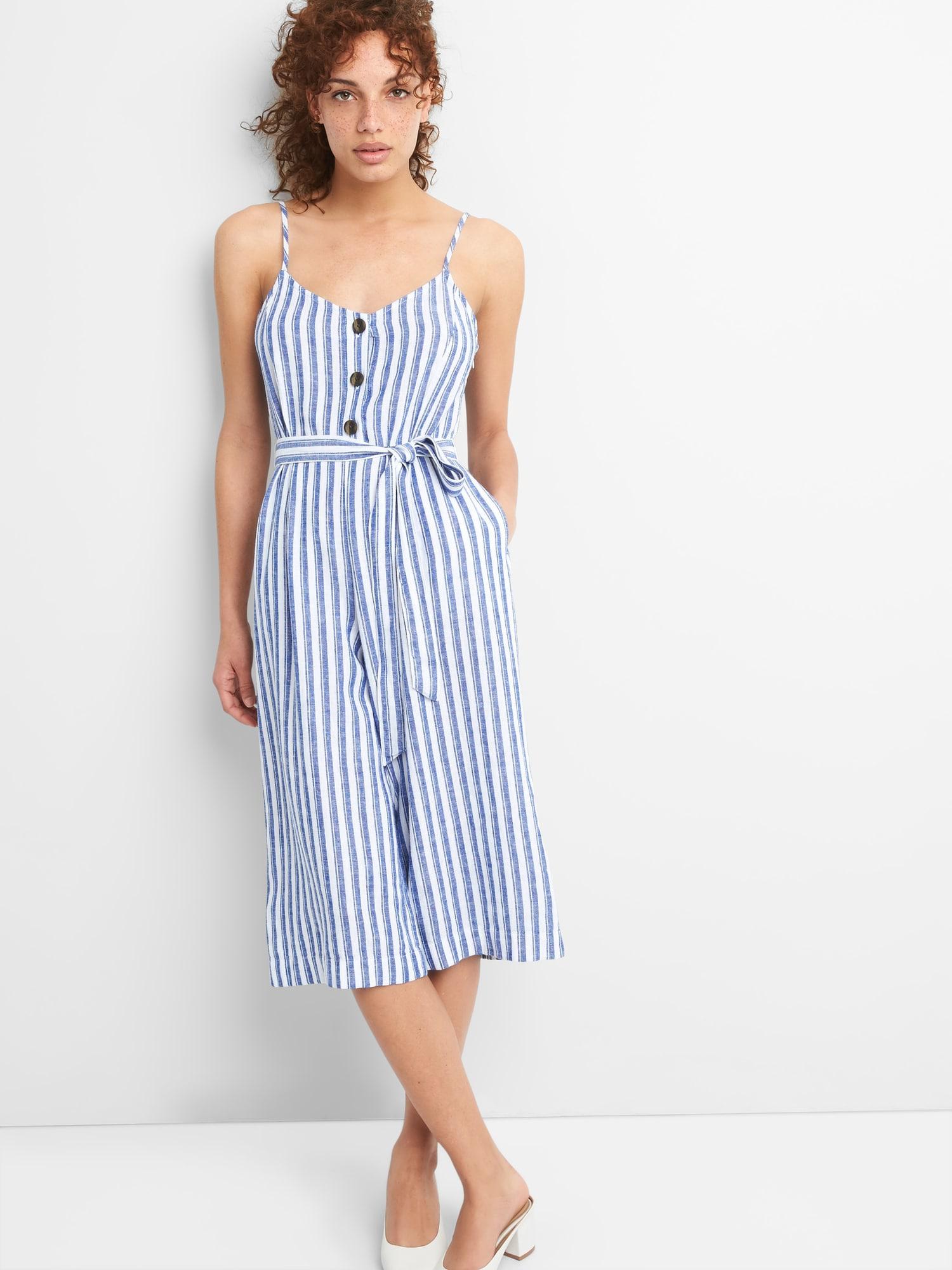 gap linen jumpsuit
