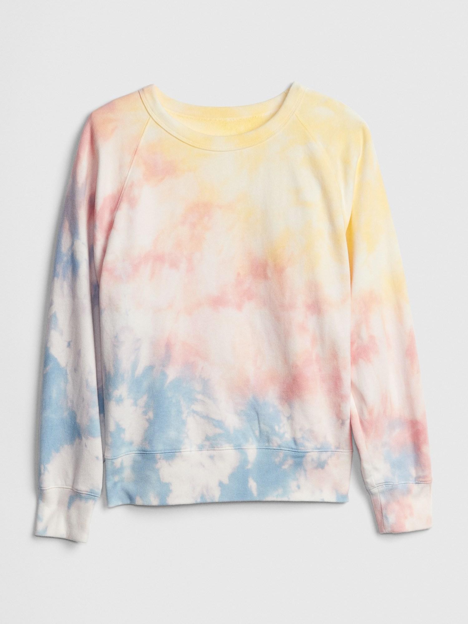gap tie dye hoodie