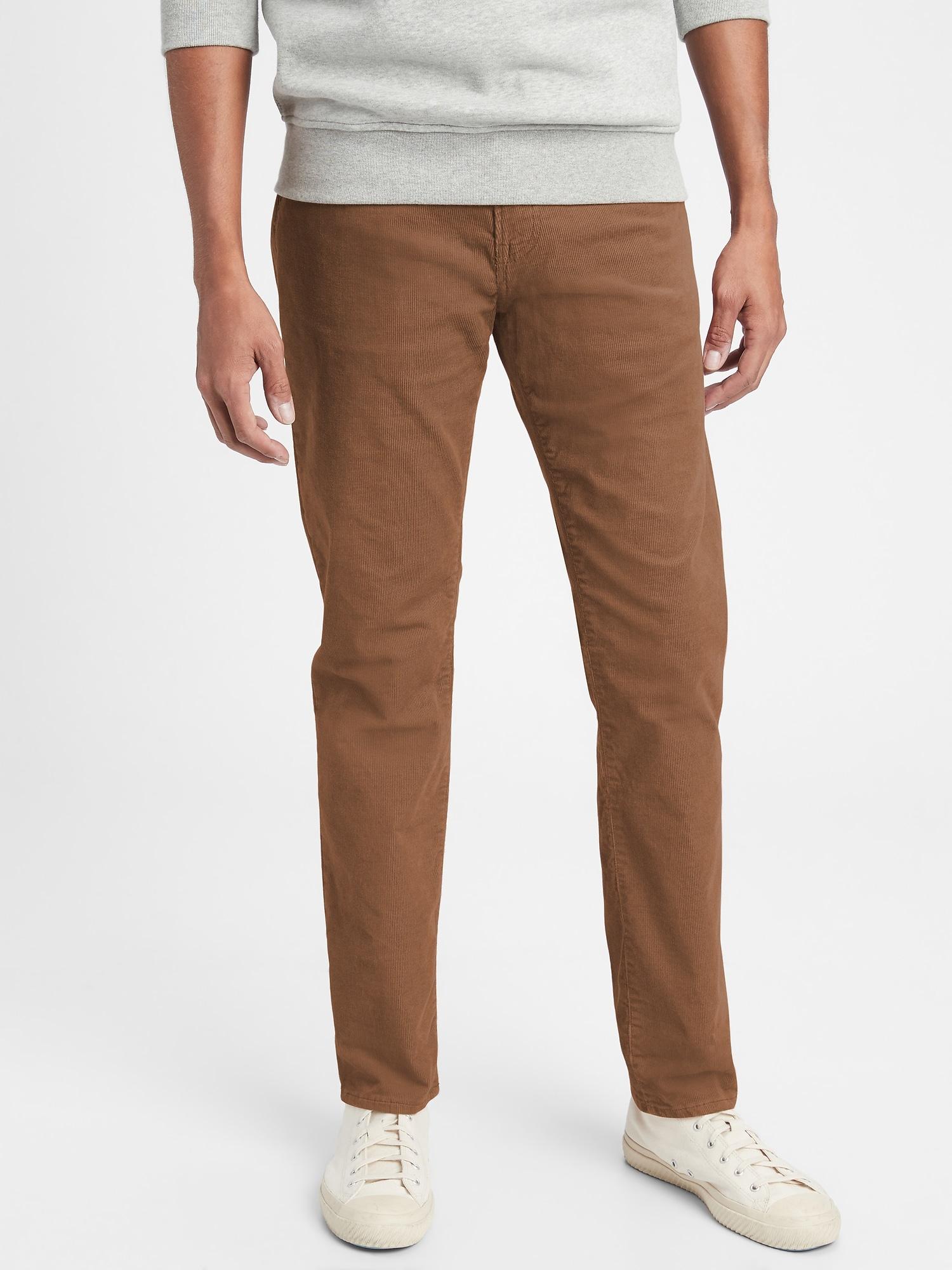 gap mens corduroy pants