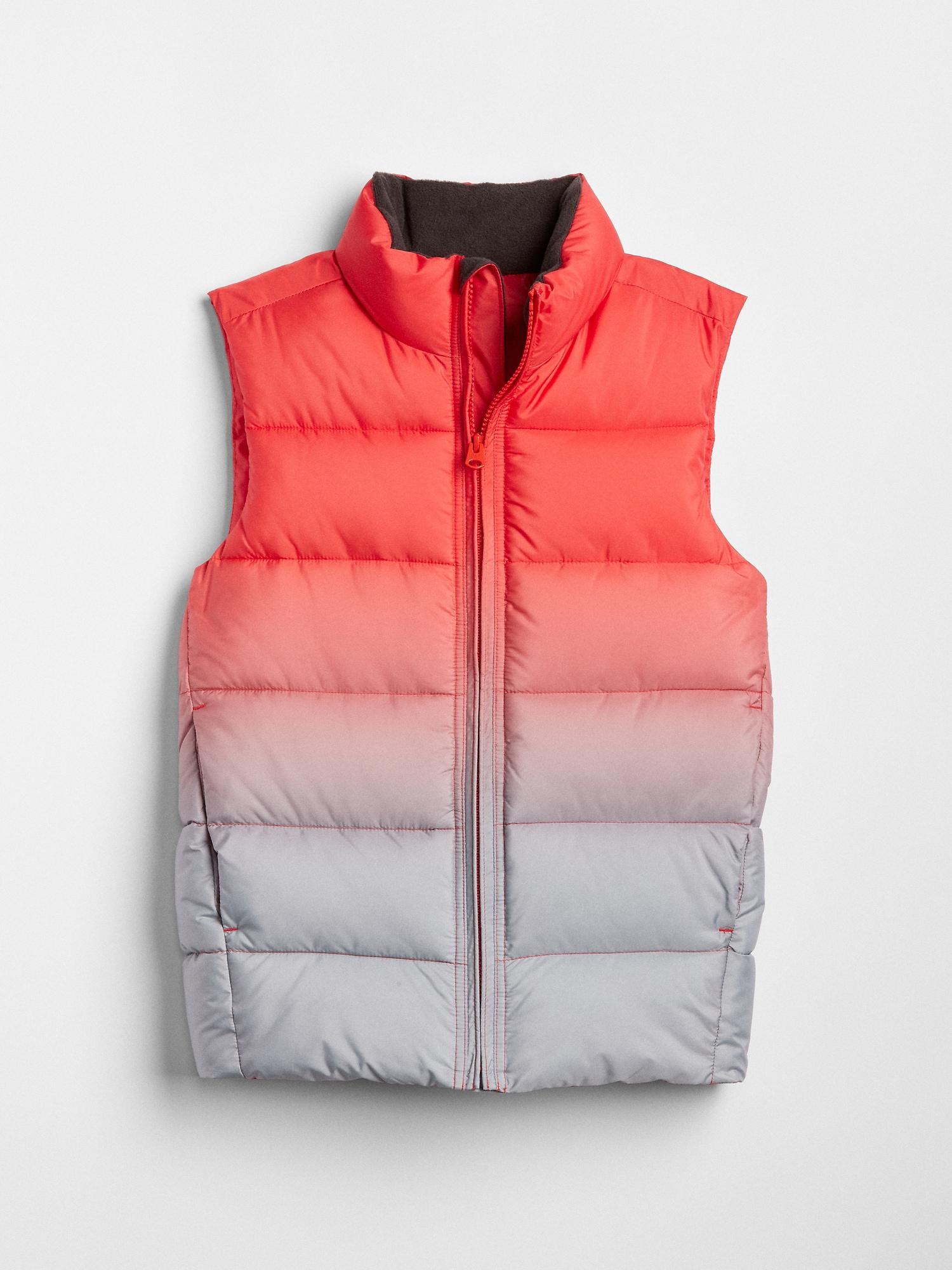 gap ombre puffer jacket