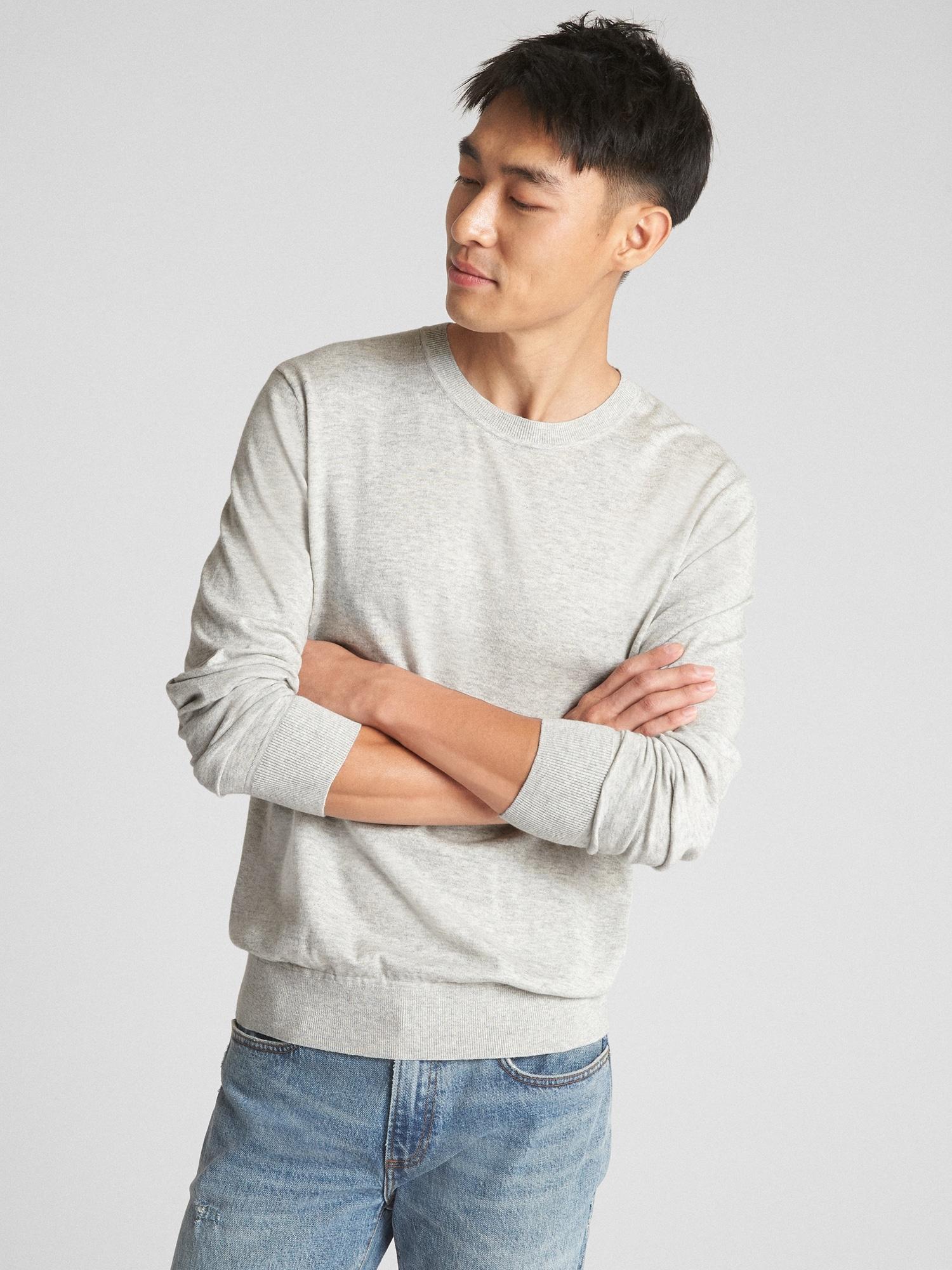 gap mainstay crewneck sweater